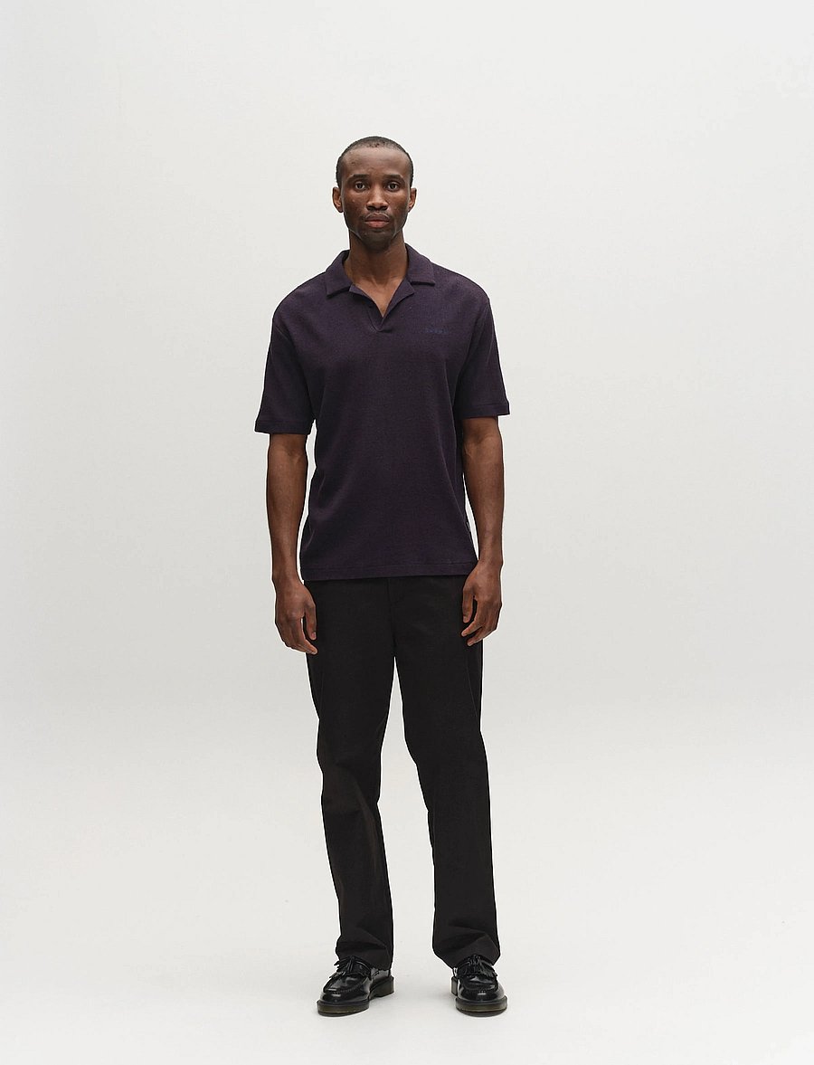Gabba - GABlio Sku Towel T-Shirt - short-sleeved polos - night sky - 3