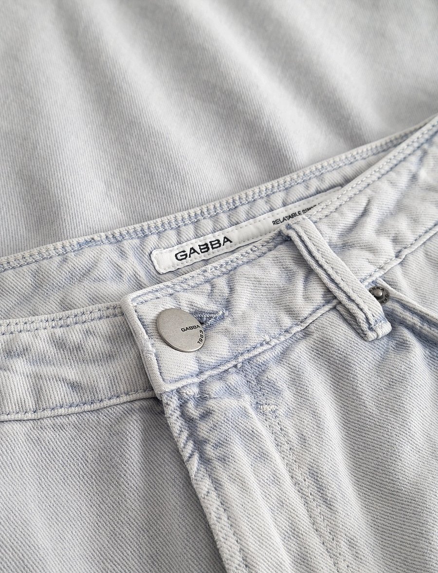 Gabba - GABmox Antiq Shorts - jorts - denim blue - 5