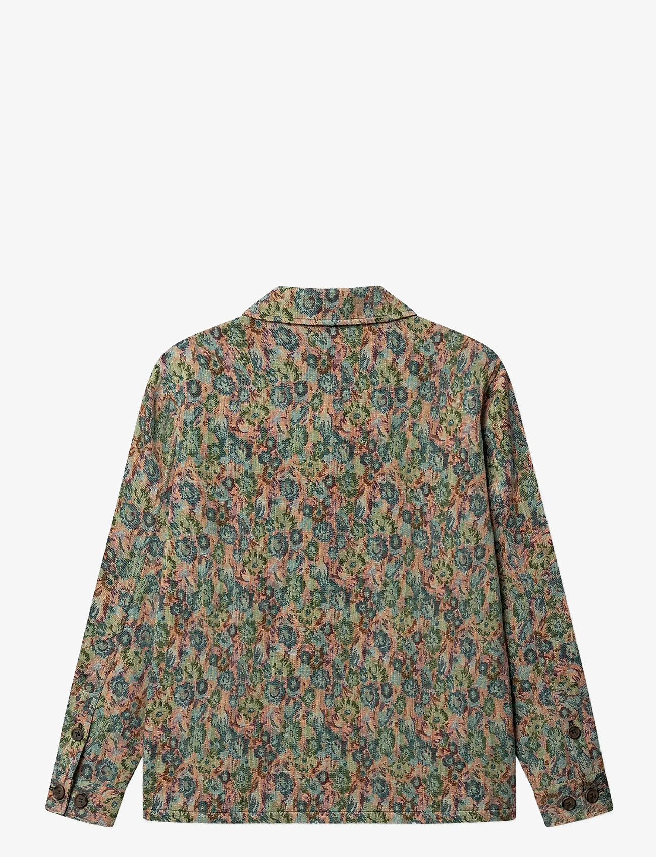Gabba - GABaustin POKT Kscope LS Overshirt - overshirts - abstract flowers - 2