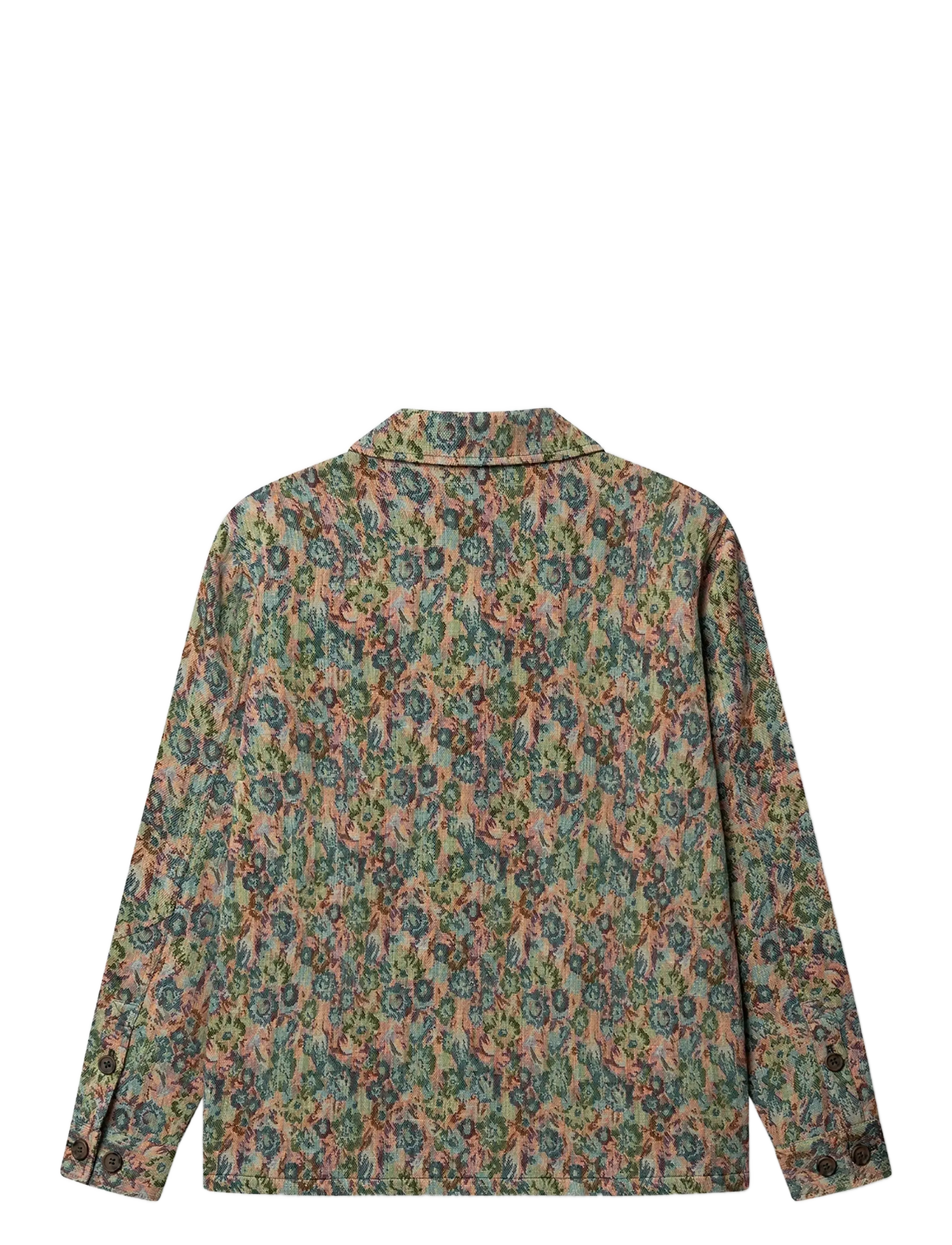 Gabba - GABaustin POKT Kscope LS Overshirt - abstract flowers - 2