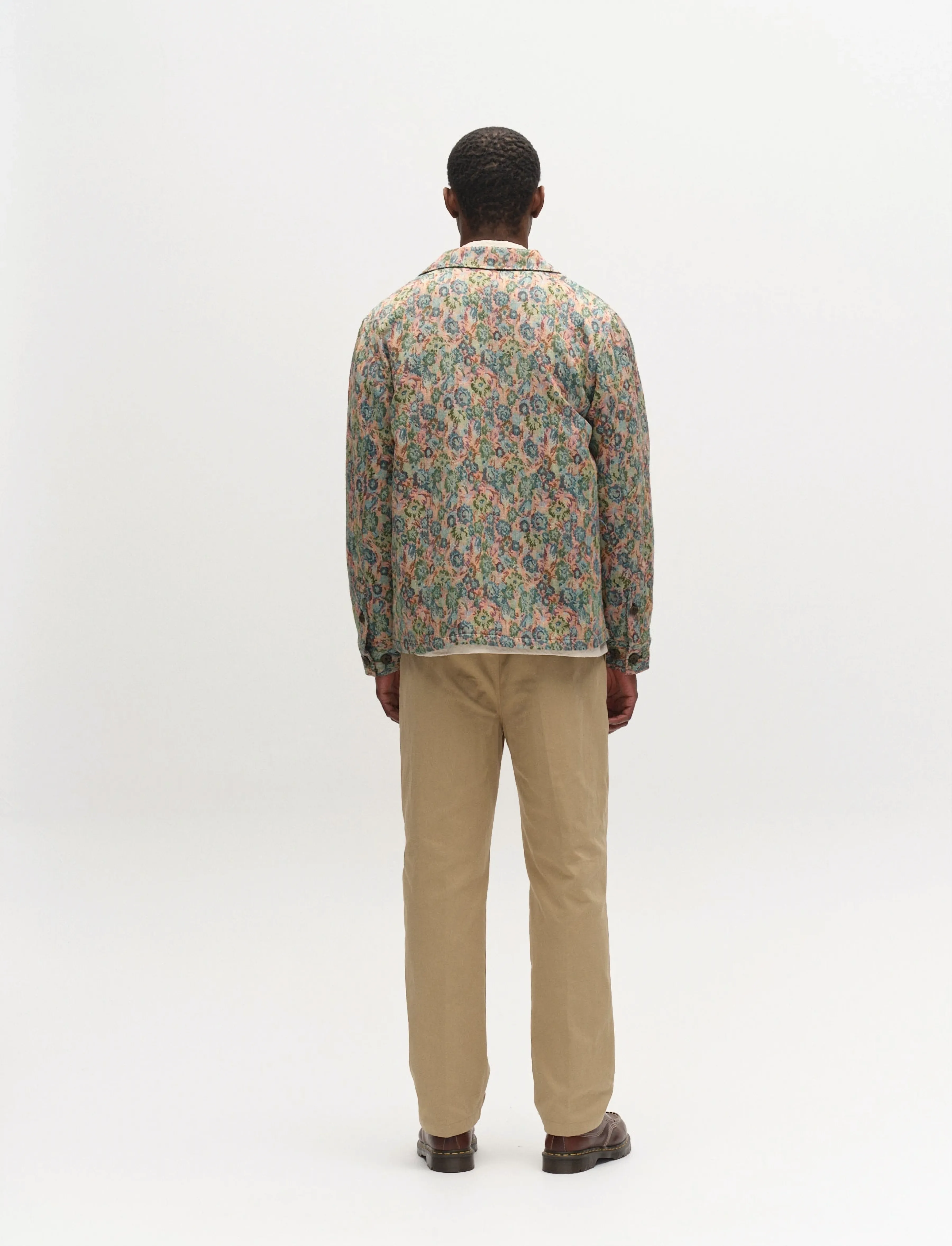 Gabba - GABaustin POKT Kscope LS Overshirt - abstract flowers - 4
