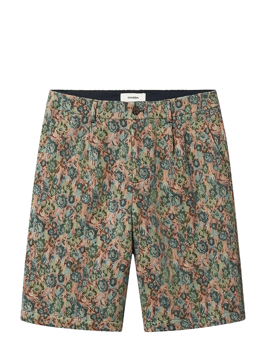 Gabba - GABjoli Ted Kscope Shorts - vabaaja lühikesed püksid - abstract flowers - 1