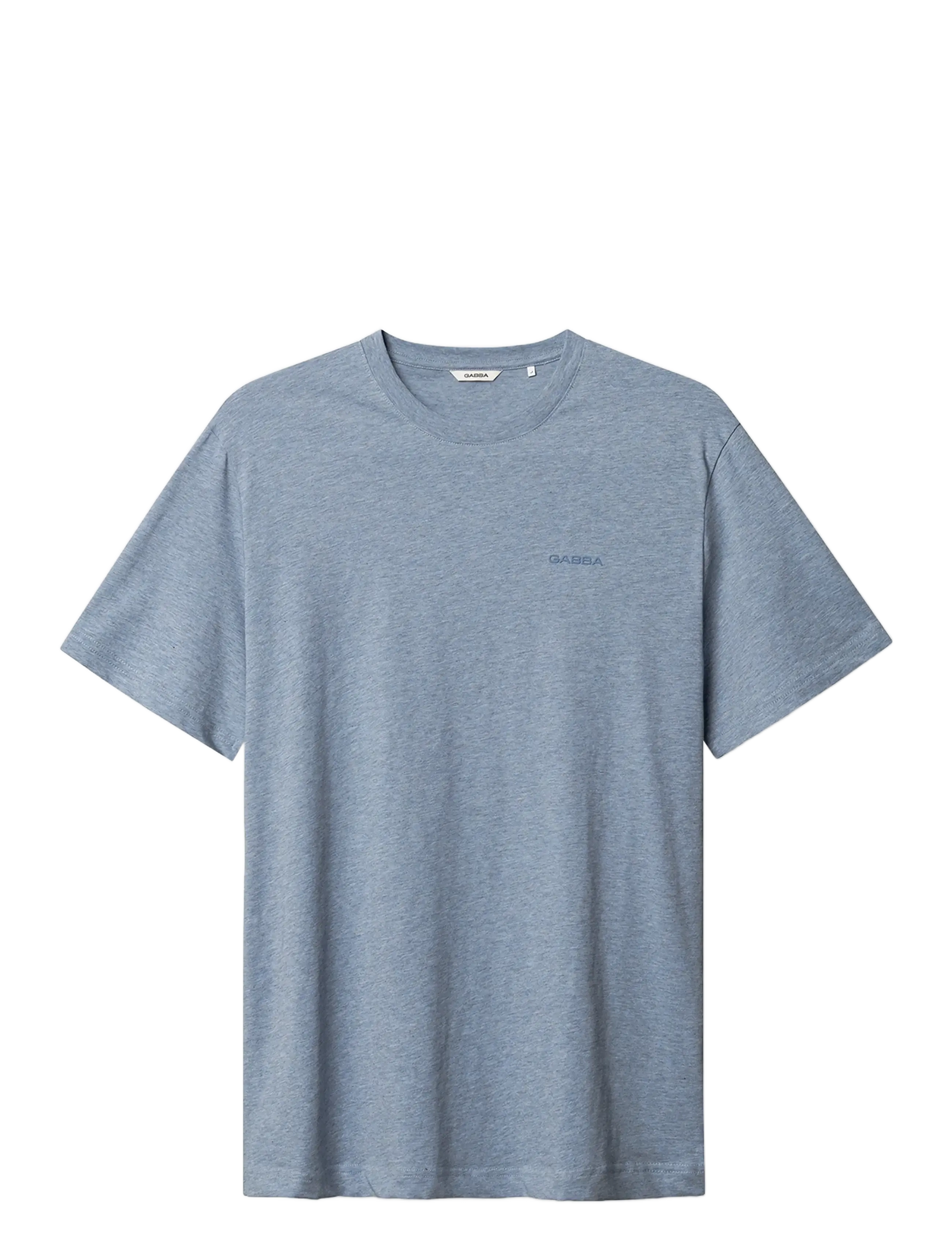 Gabba GABdune Melange New SS T-Shirt - T-shirts - BLUE MELANGE / blue