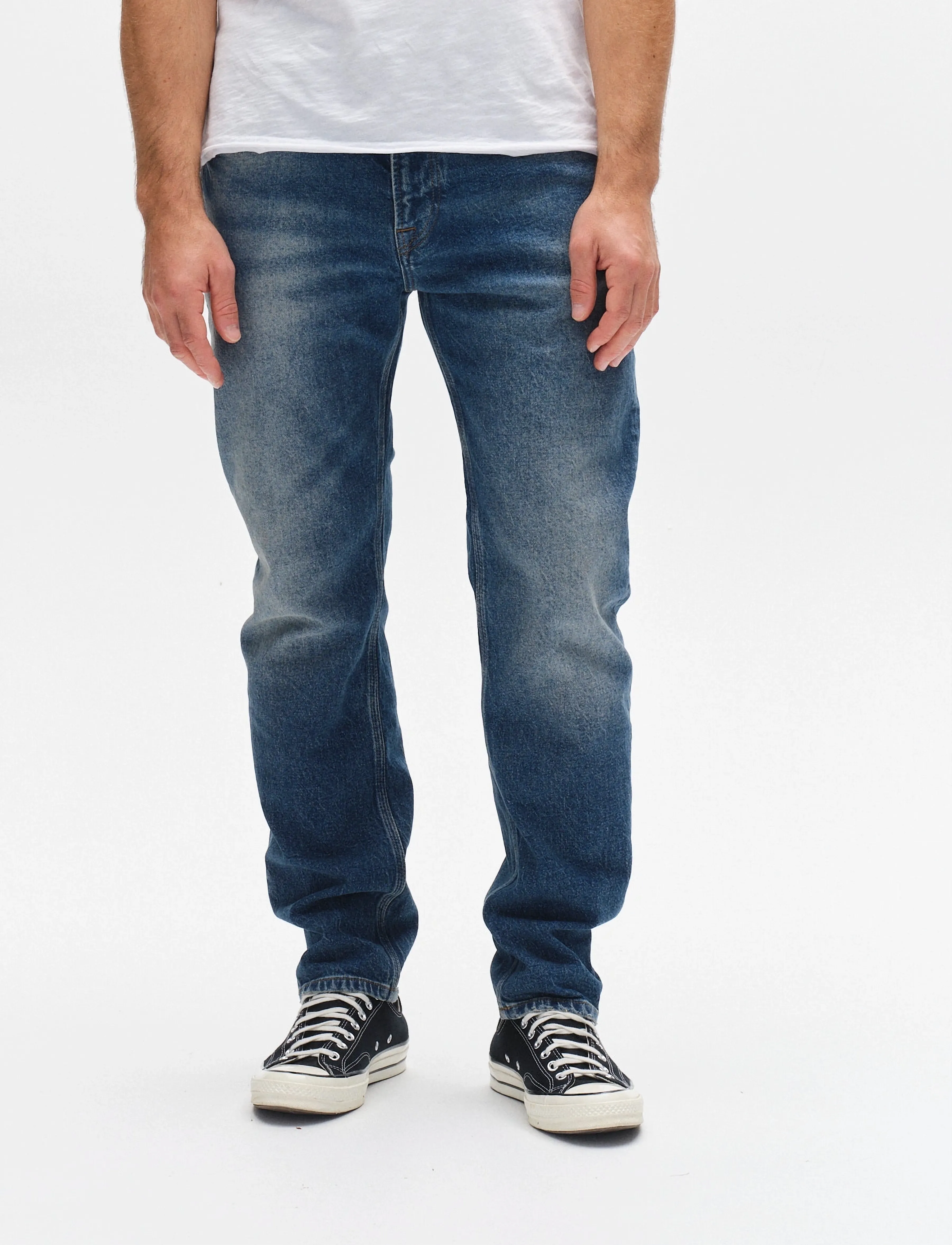 Gabba GABcarl OskinV2 Jeans - Suorat farkut - DARK BLUE DENIM / blue