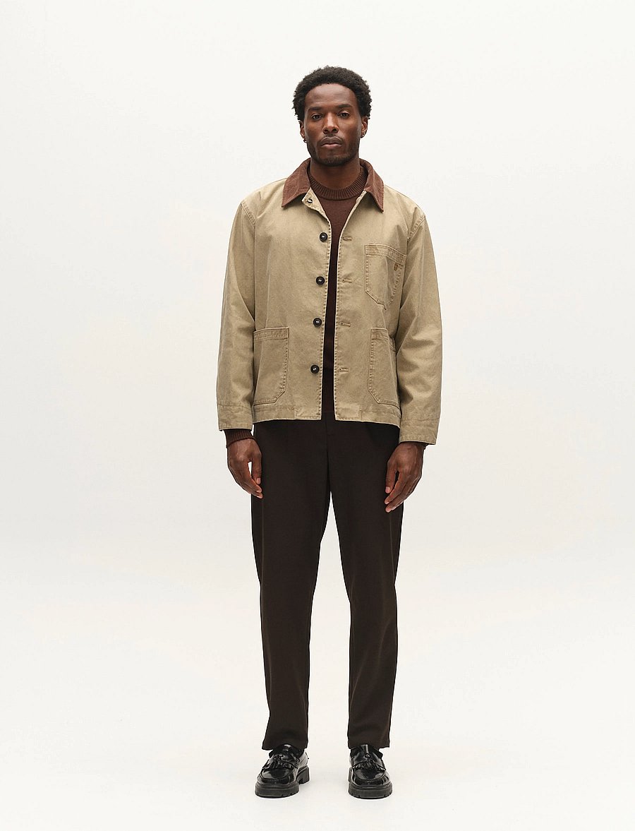 Gabba - GABotto Tela Outerwear - ofodrade jeansjackor - sand crocker - 0