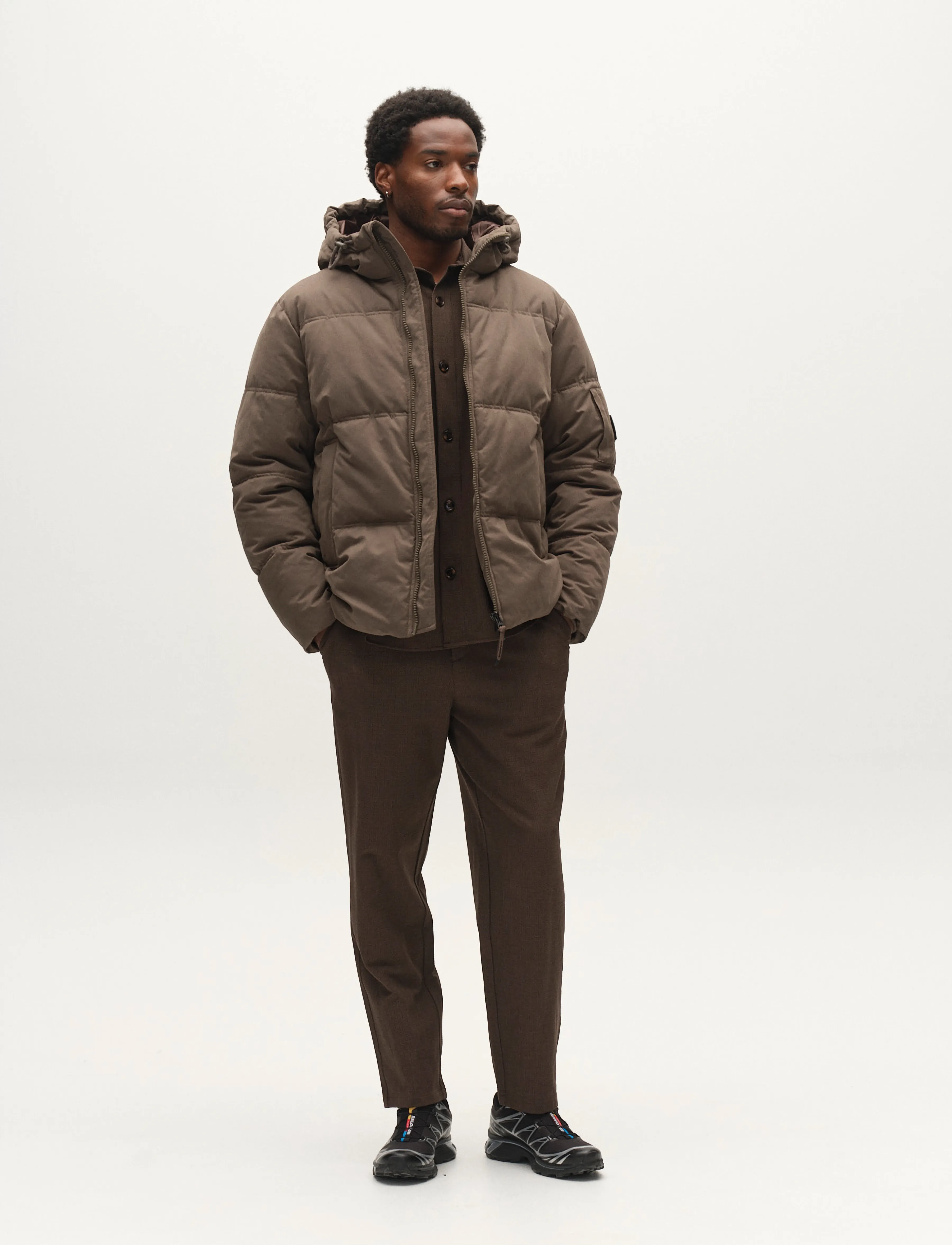 Gabba GABjulien Calle Outerwear - Shoppa efter tillfälle - BROWN SLATE / brown