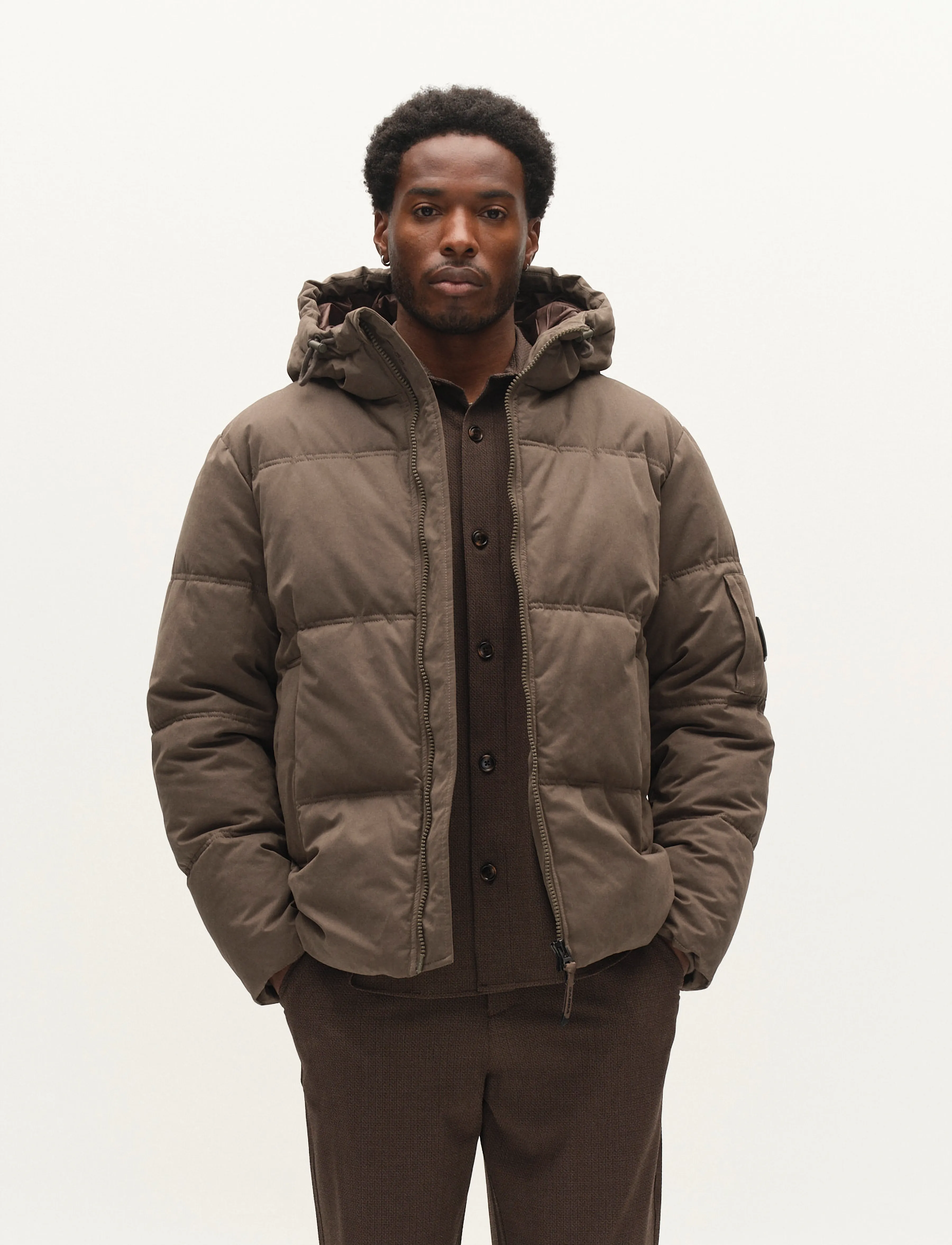 Gabba - GABjulien Calle Outerwear - brown slate - 4
