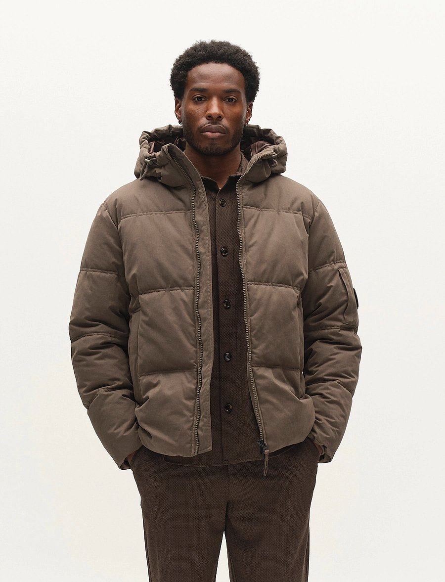 Gabba - GABjulien Calle Outerwear - talvejoped - brown slate - 4