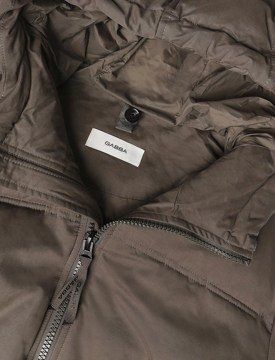 Gabba - GABjulien Calle Outerwear - vinterjackor - brown slate - 5