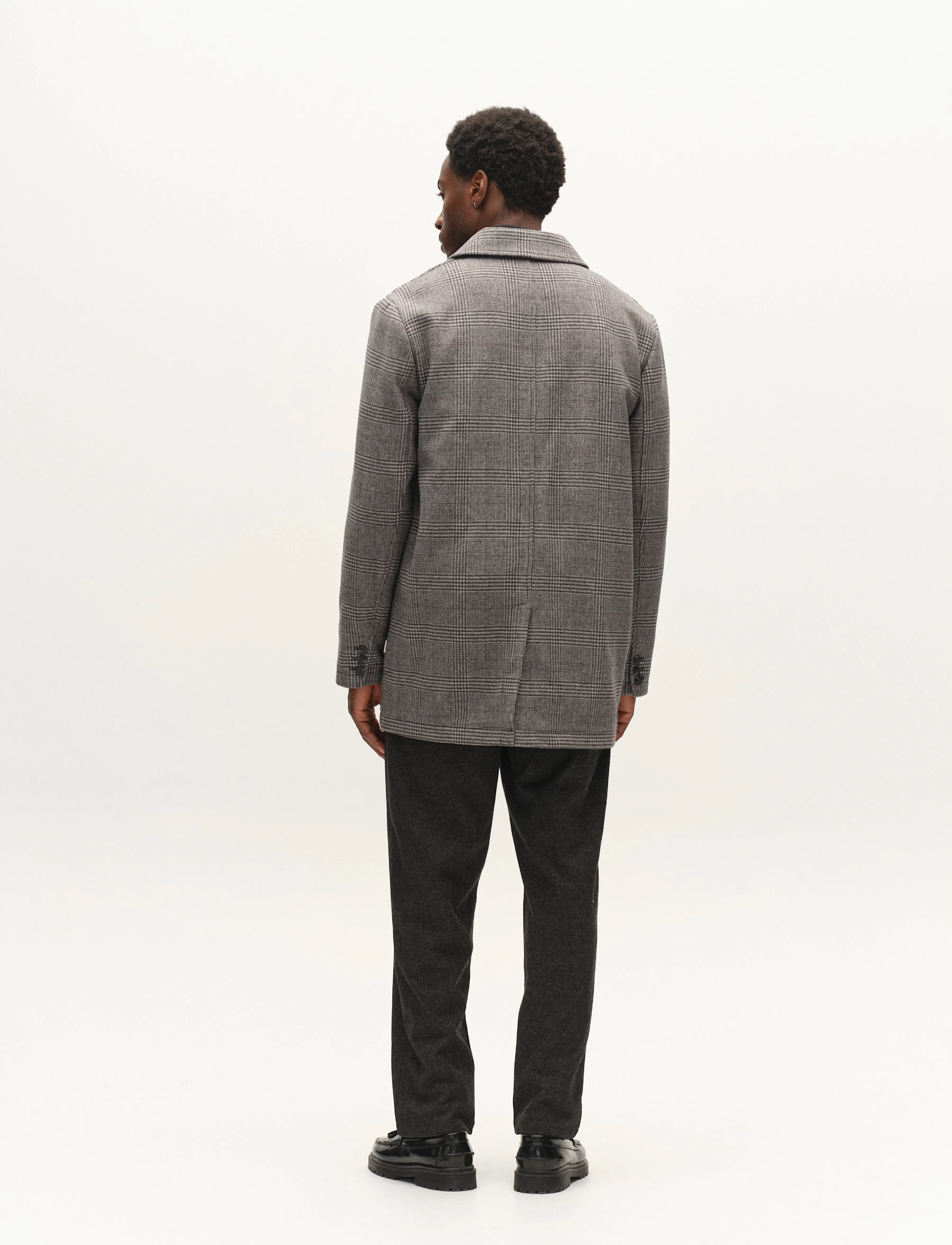 Gabba - GABowen Scacco Coat - grey check - 3