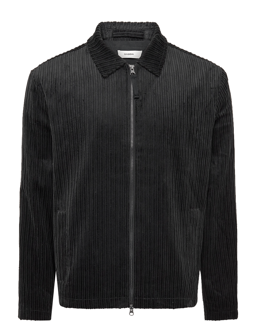 Gabba - GABnik Zip Riglia GOTS Jacket - herbstjacken - dark grey - 0