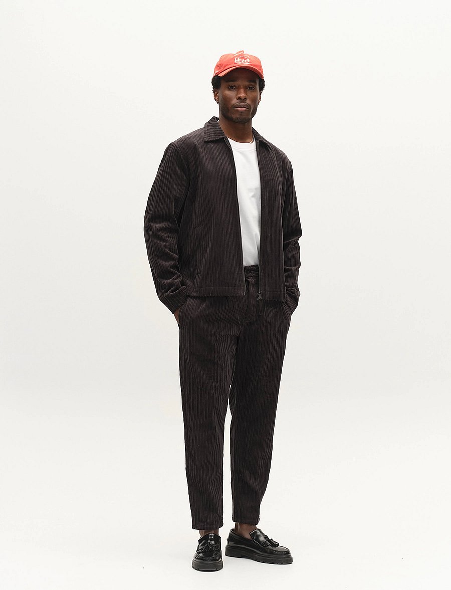 Gabba - GABnik Zip Riglia GOTS Jacket - höstjackor - dark grey - 0