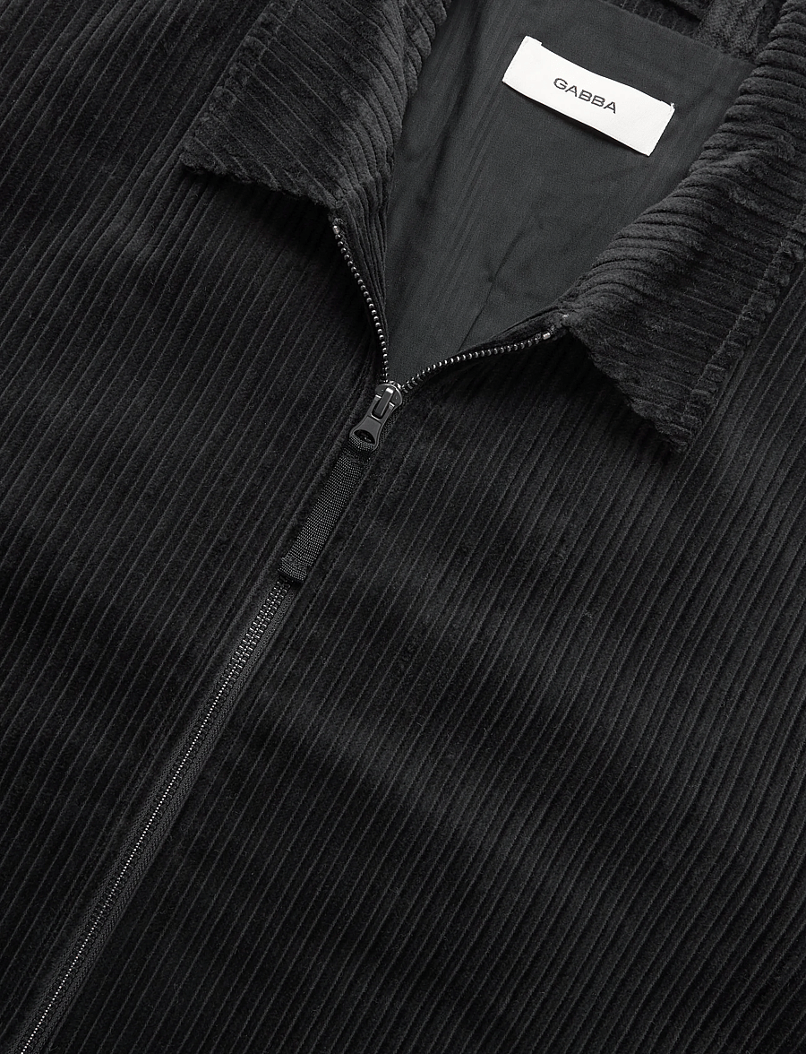 Gabba - GABnik Zip Riglia GOTS Jacket - herbstjacken - dark grey - 2