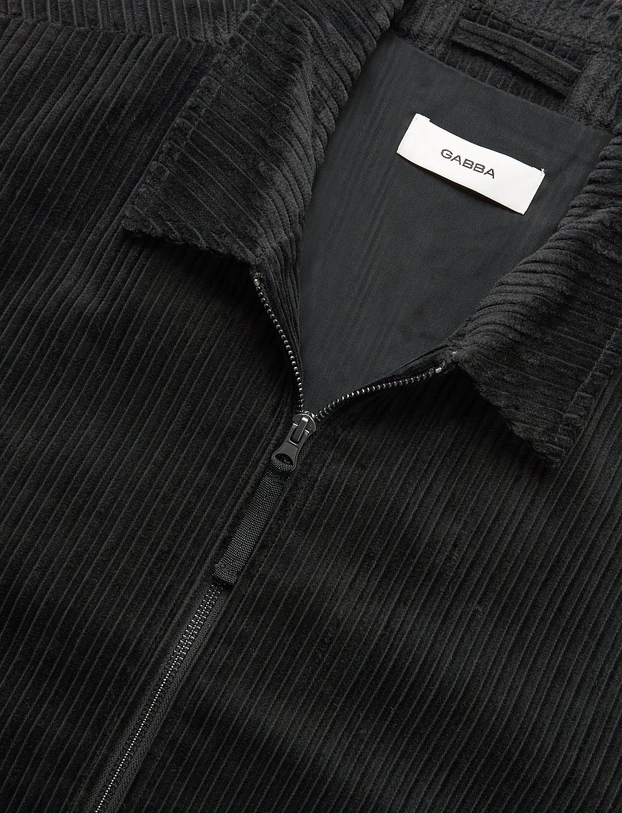 Gabba - GABnik Zip Riglia GOTS Jacket - höstjackor - dark grey - 5
