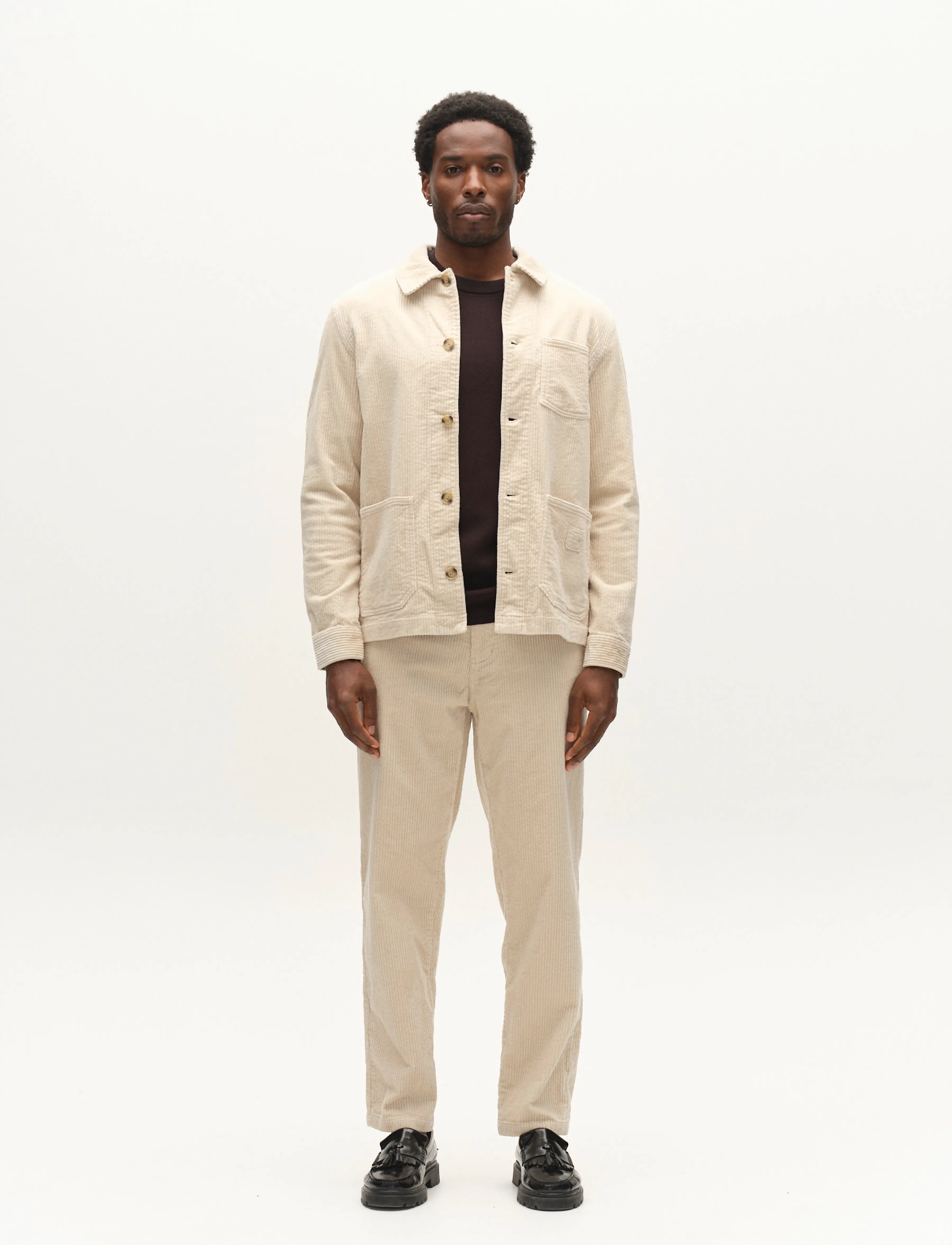 Gabba - GABbeta Ibre LS Overshirt - höstjackor - birch - 0