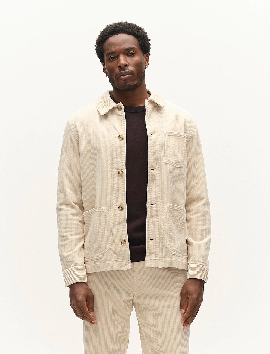 Gabba - GABbeta Ibre LS Overshirt - höstjackor - birch - 4