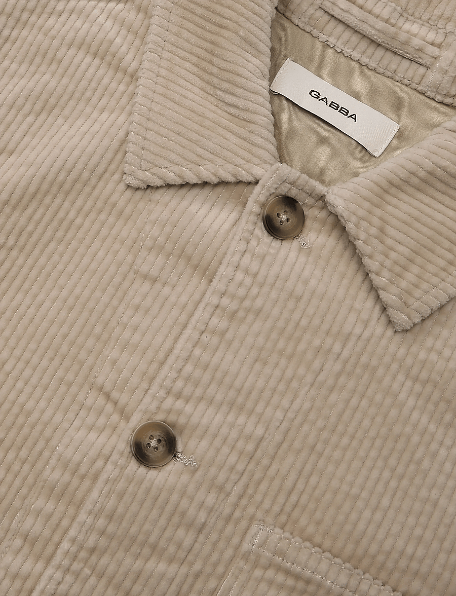 Gabba - GABbeta Ibre LS Overshirt - efterårsjakker - birch - 2