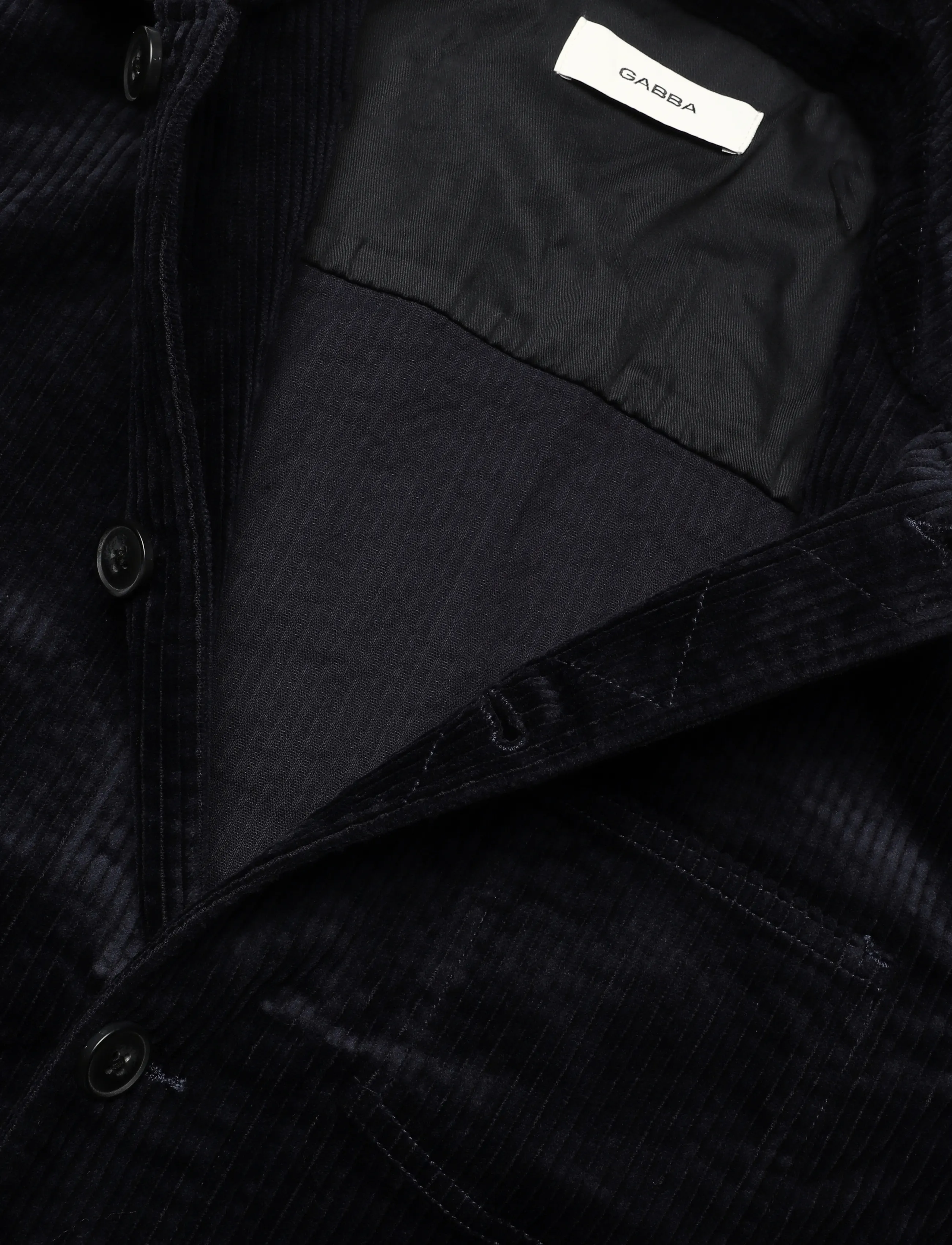 Gabba - GABbeta Ibre LS Overshirt - fall jackets - dark navy - 5