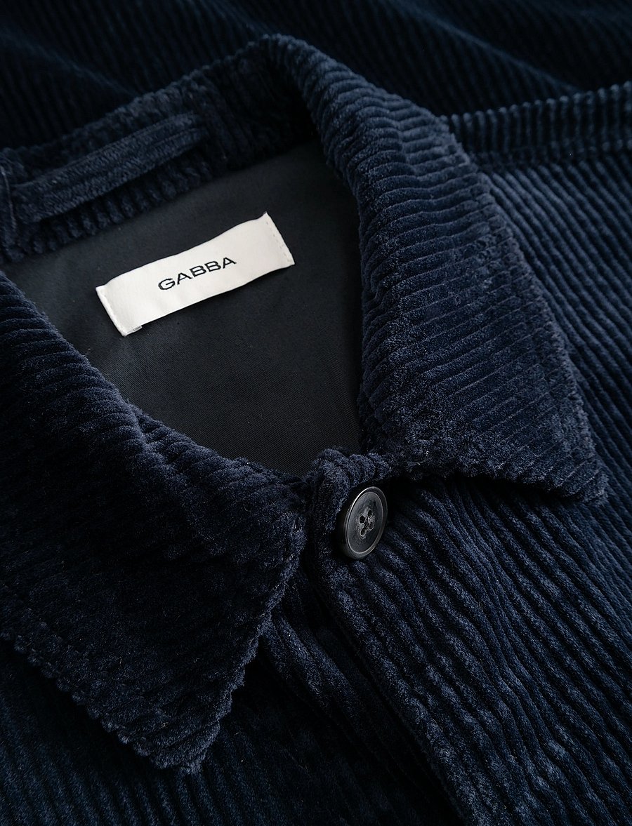 Gabba - GABbeta Ibre LS Overshirt - herbstjacken - dark navy - 5
