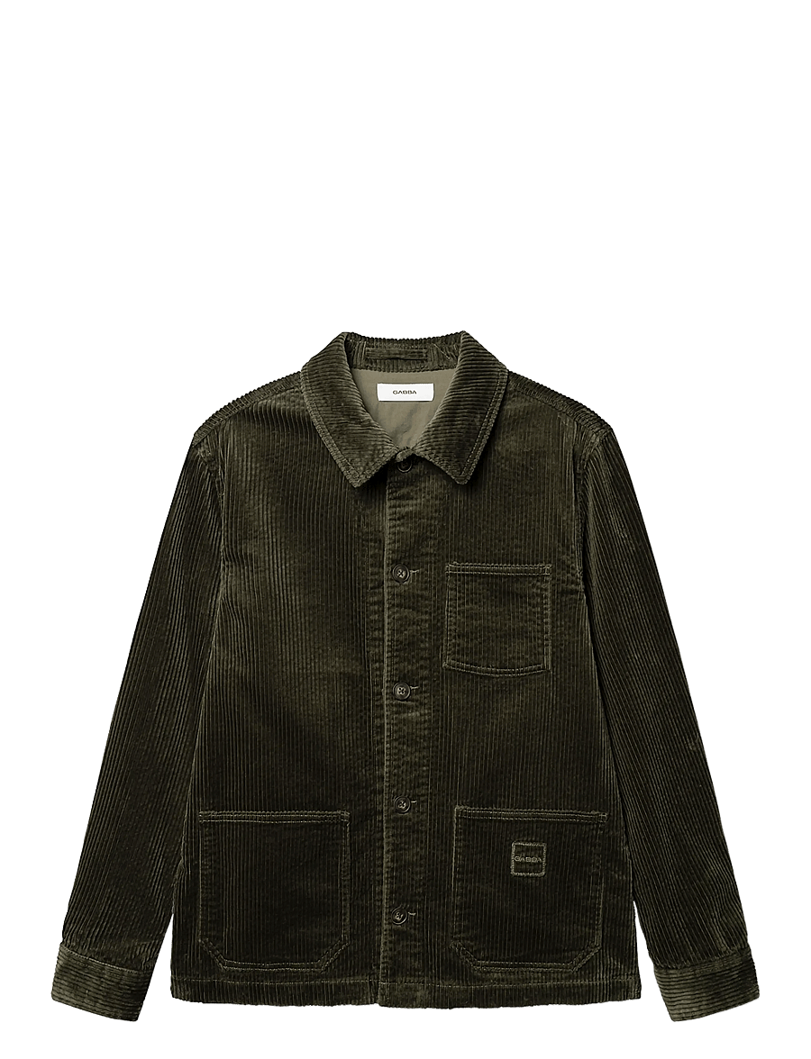 Gabba - GABbeta Ibre LS Overshirt - höstjackor - forest night - 1