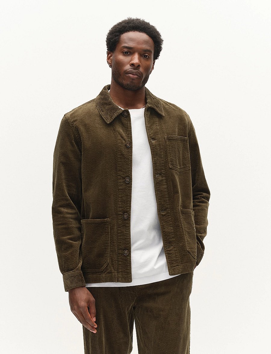 Gabba - GABbeta Ibre LS Overshirt - höstjackor - forest night - 4