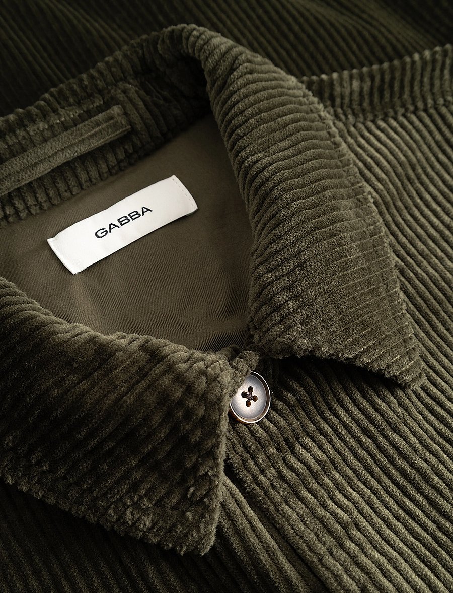 Gabba - GABbeta Ibre LS Overshirt - höstjackor - forest night - 5