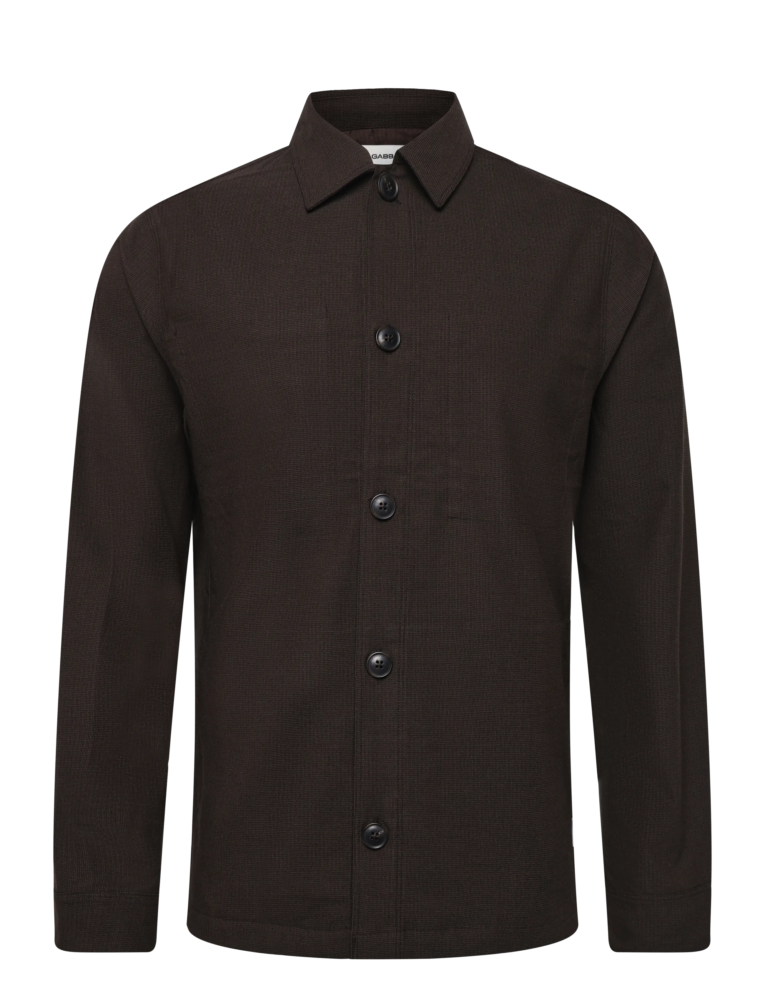 Gabba GABtogger Base Deme LS Overshirt - Ytterkläder - BROWN SLATE / brown