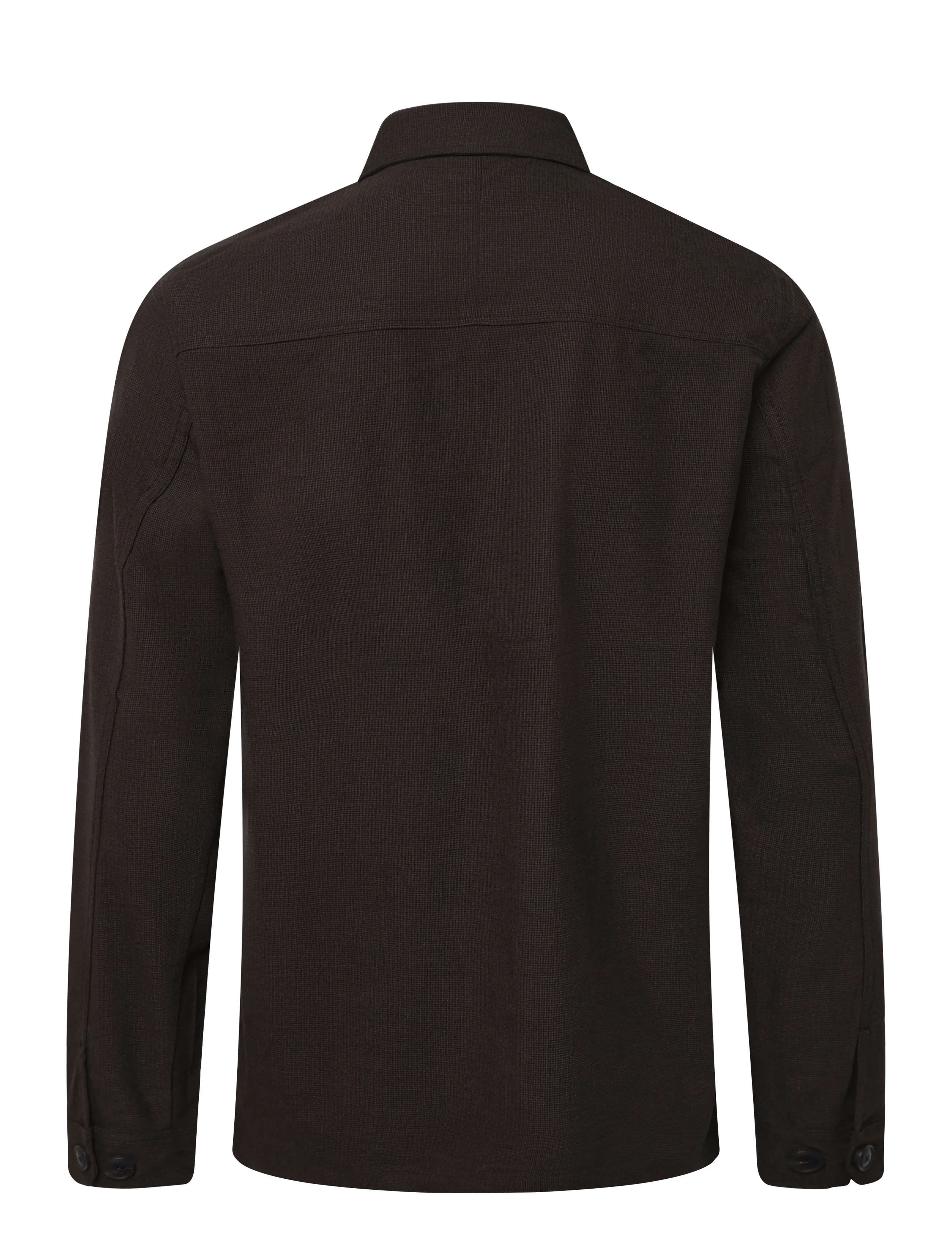 Gabba - GABtogger Base Deme LS Overshirt - höstjackor - brown slate - 1
