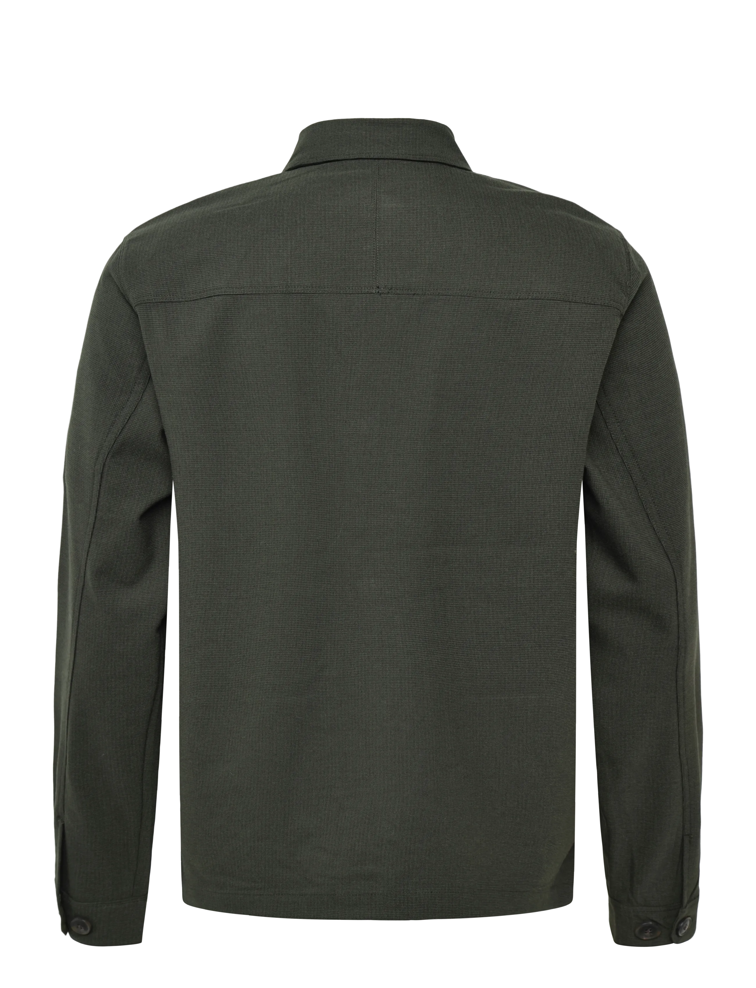 Gabba - GABtogger Base Deme LS Overshirt - efterårsjakker - forest night - 1