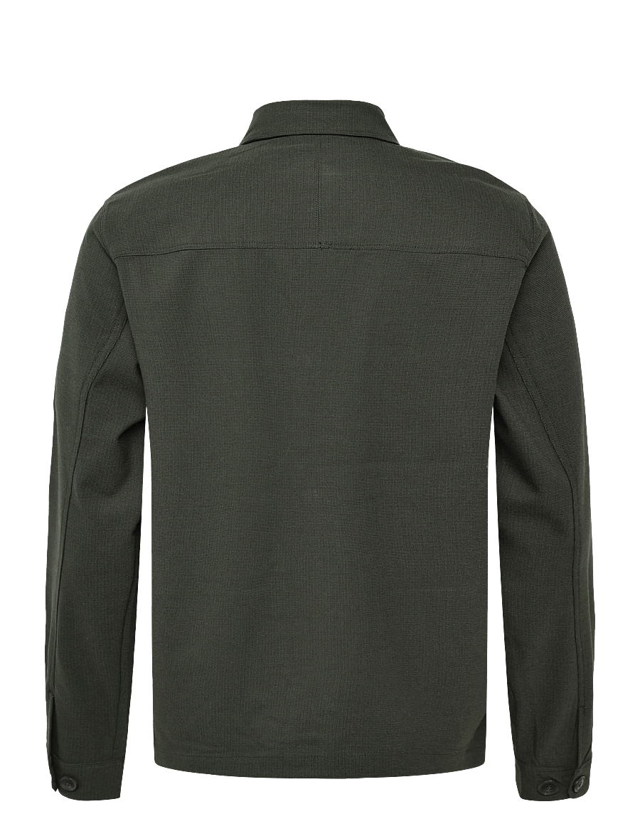 Gabba - GABtogger Base Deme LS Overshirt - efterårsjakker - forest night - 1