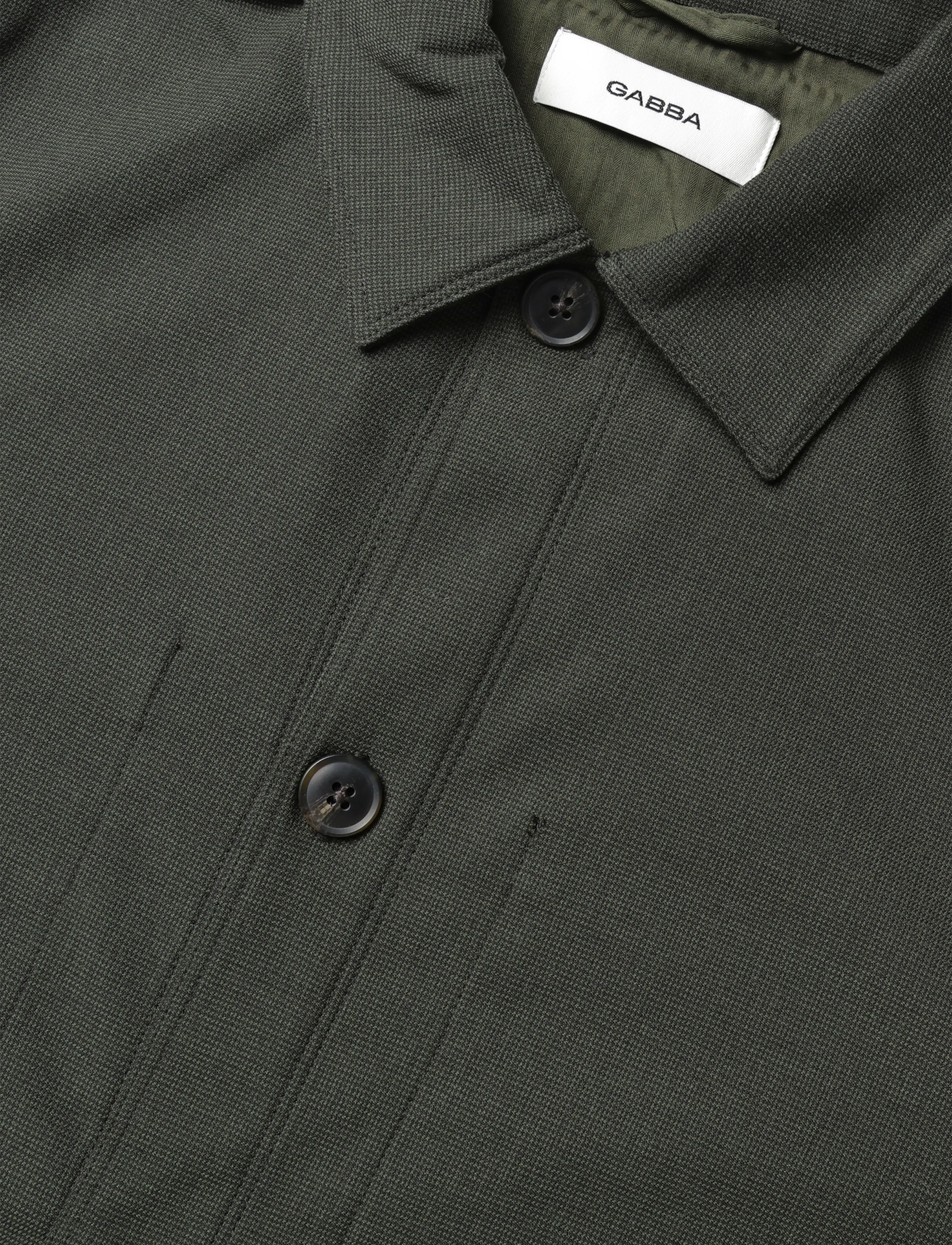 Gabba - GABtogger Base Deme LS Overshirt - efterårsjakker - forest night - 2