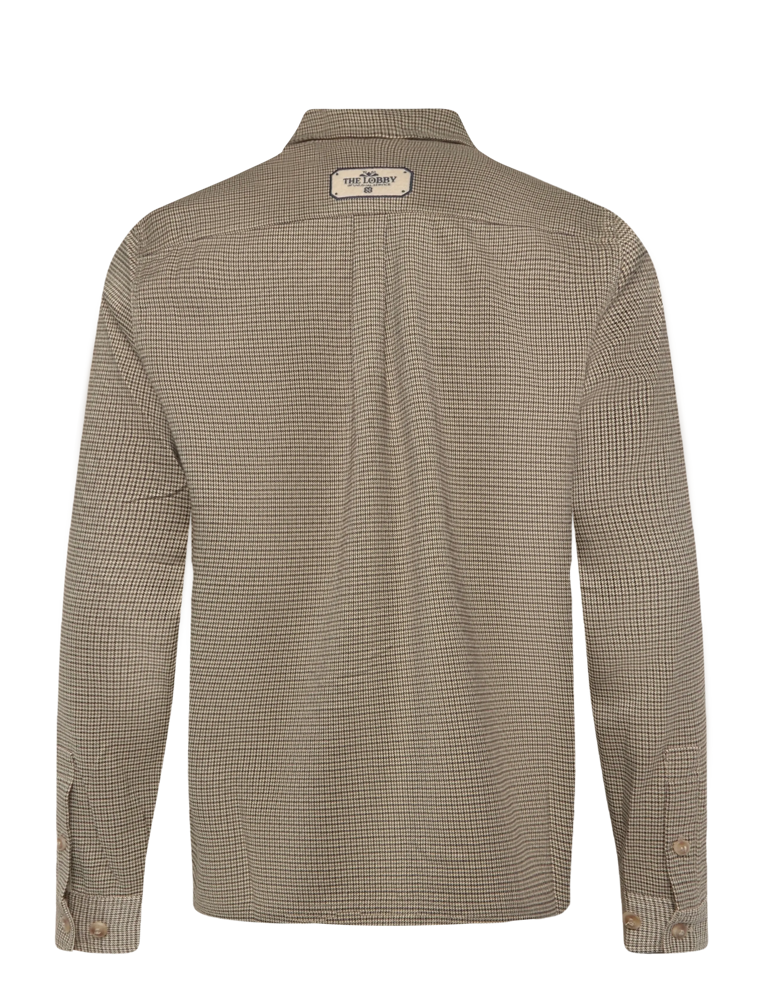 Gabba - GABfelix Brit LS Shirt - dark sand - 1