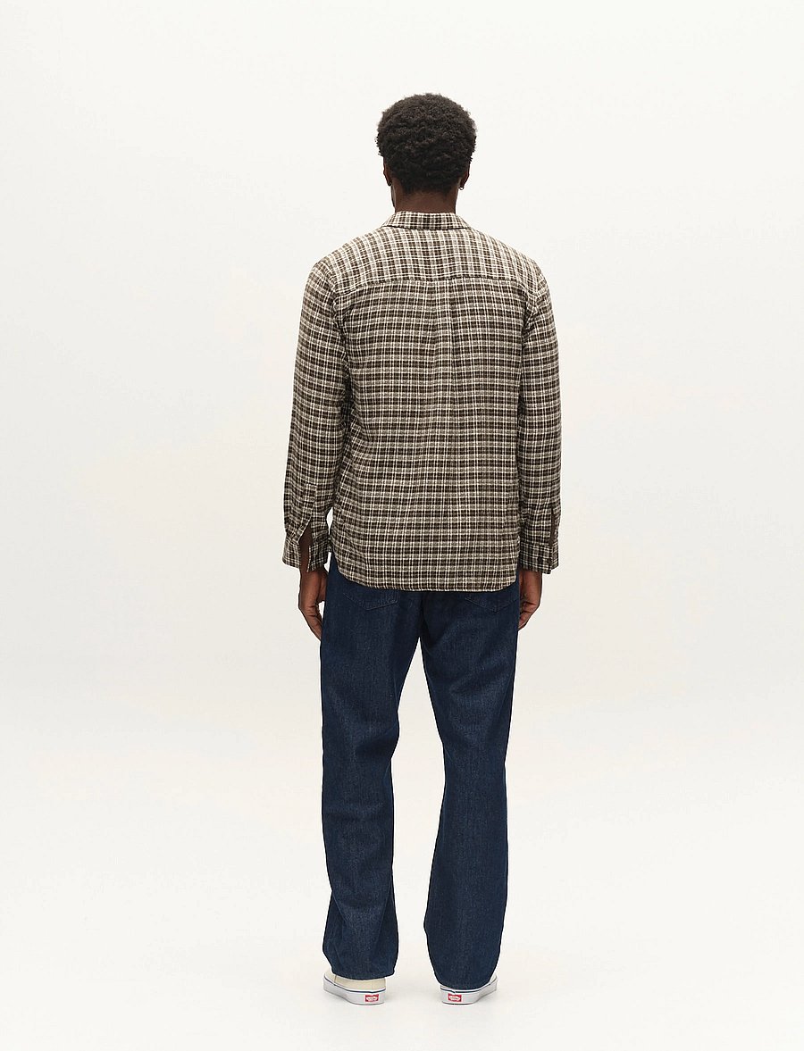 Gabba - GABsven Reg TX2 LS Shirt - ternede skjorter - forest night - 3