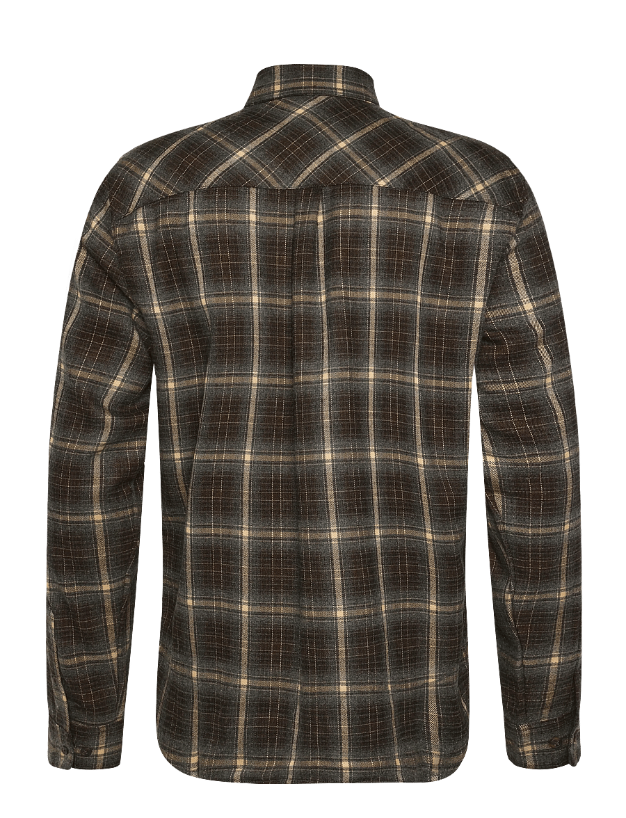 Gabba - GABsven Reg F1097 LS Shirt - ruudulised särgid - forest night - 1