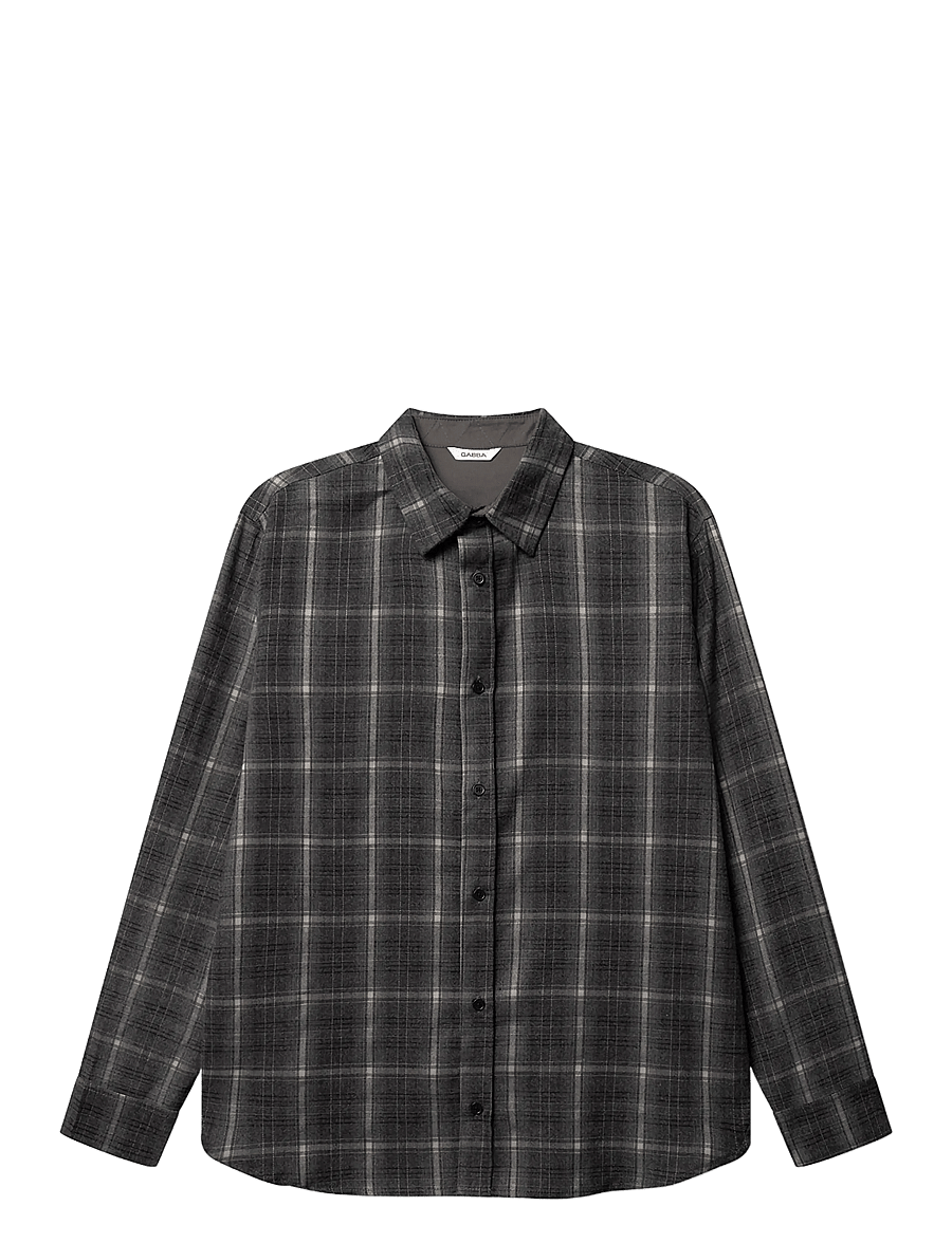 Gabba - GABsven Reg F1097 LS Shirt - karierte hemden - night sky - 1