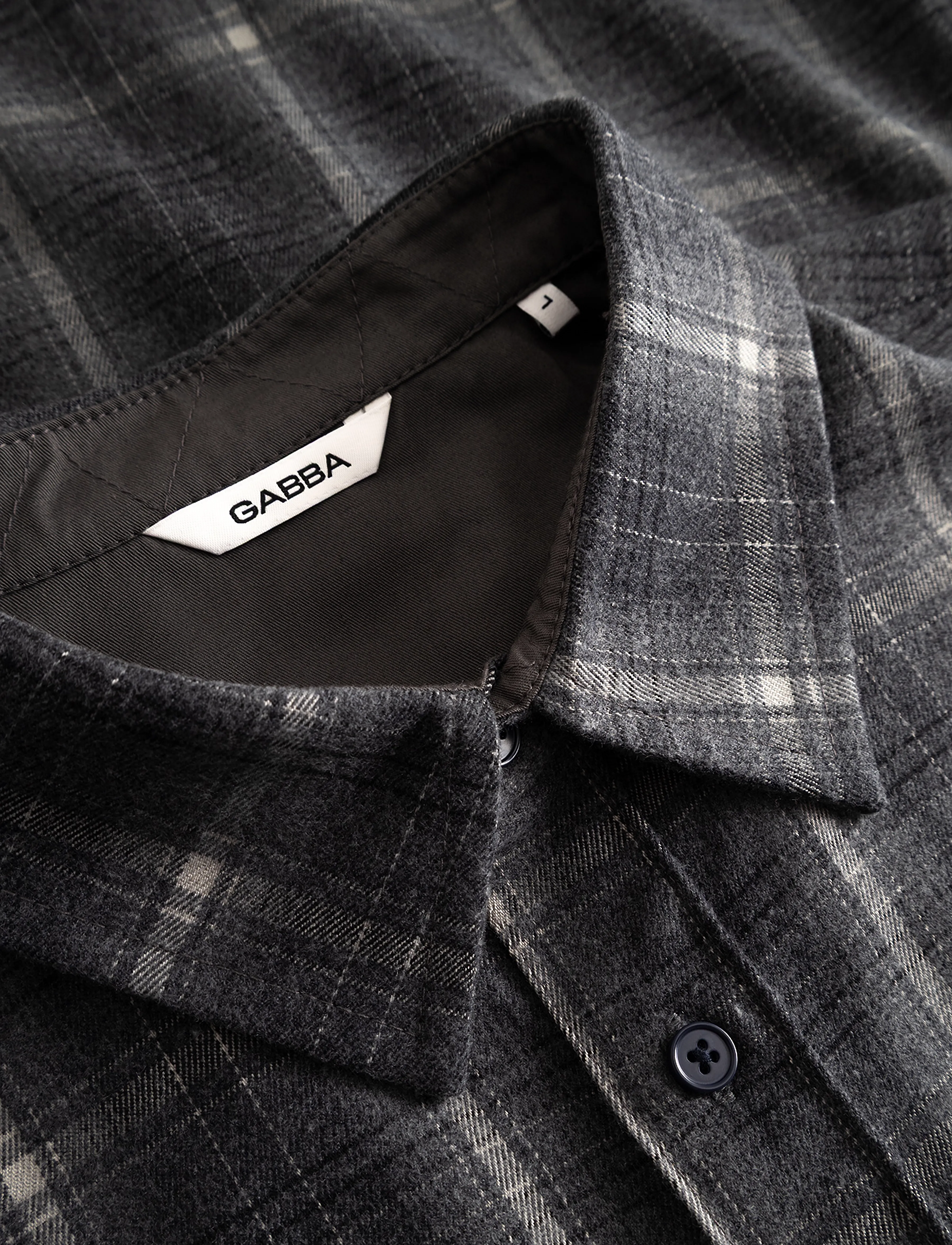 Gabba - GABsven Reg F1097 LS Shirt - karierte hemden - night sky - 5