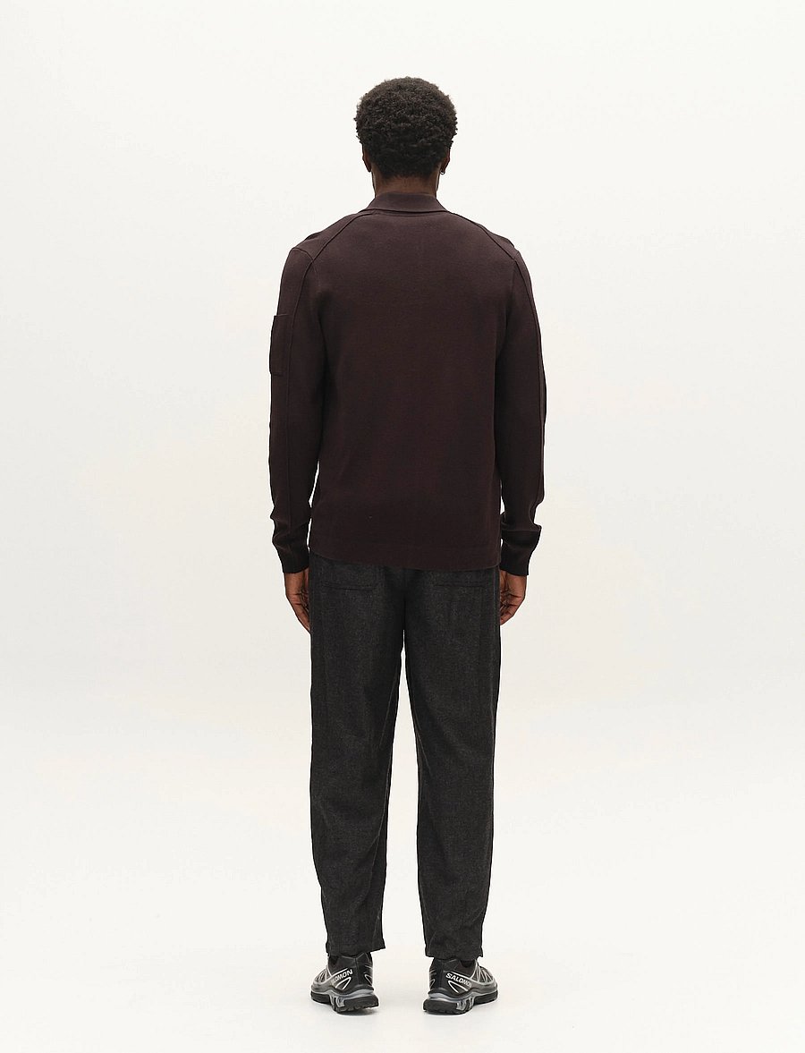 Gabba - GABadriel Zip Lume LS Knit - lukuga džemprid - meteorite - 3