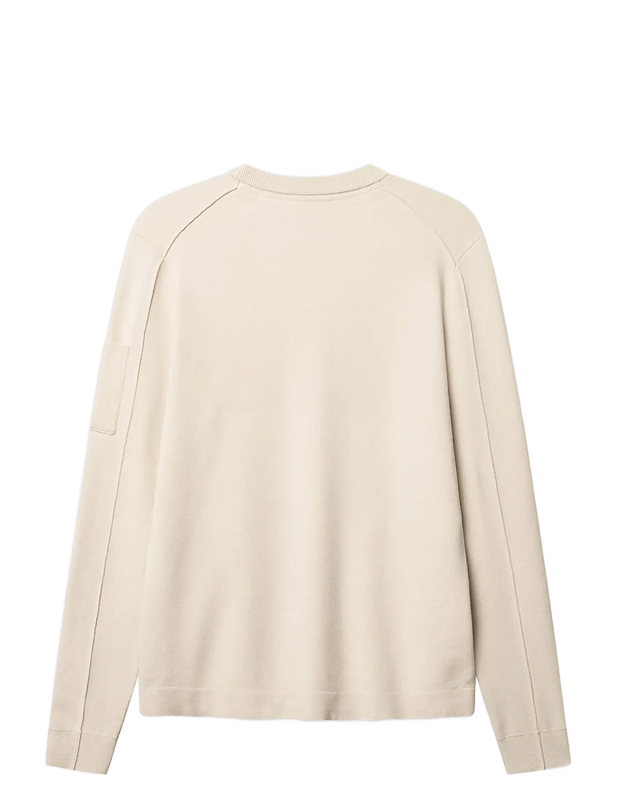 Gabba - GABadriel O-Neck Lume LS Knit - Ümara kaelusega - birch - 1
