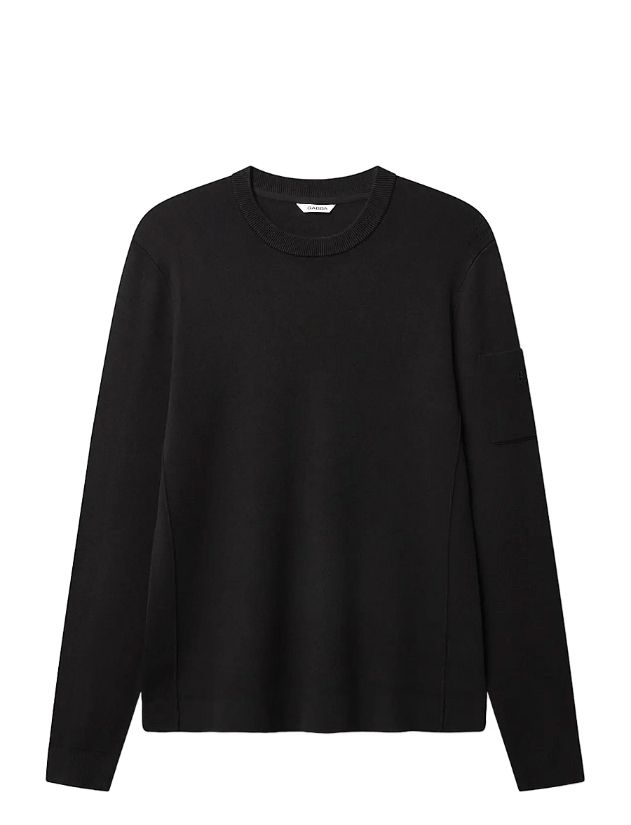Gabba - GABadriel O-Neck Lume LS Knit - Ümara kaelusega - meteorite - 1