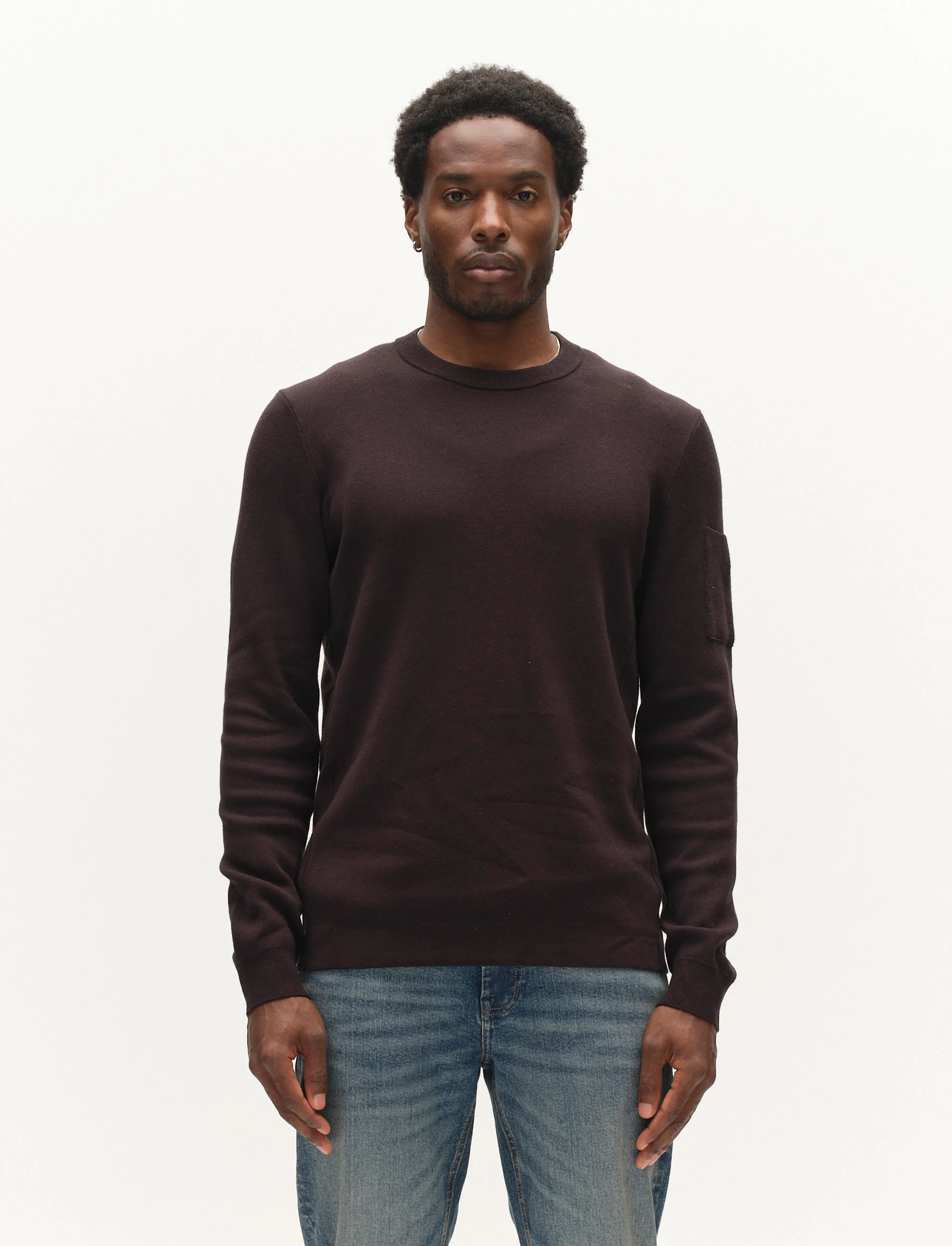 Gabba - GABadriel O-Neck Lume LS Knit - Ümara kaelusega - meteorite - 4