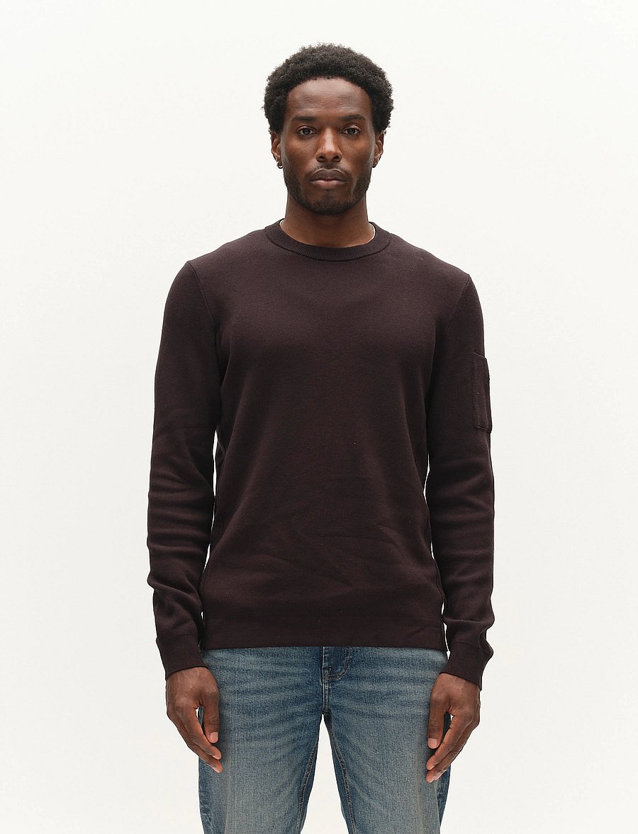 Gabba - GABadriel O-Neck Lume LS Knit - Ümara kaelusega - meteorite - 4