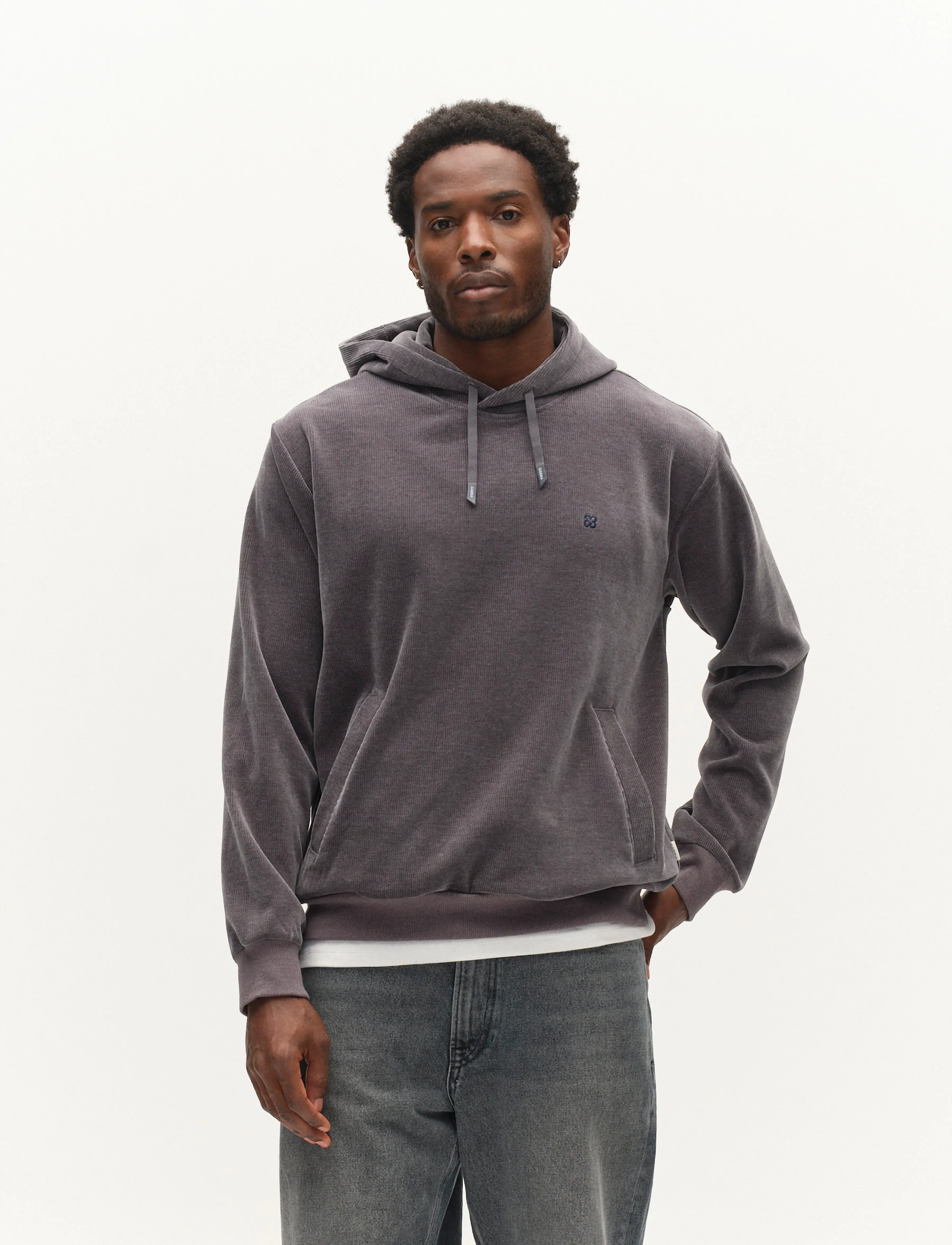 Gabba - GABprimo Fune Hoodie LS Sweat - hoodies - turbulence blue - 3