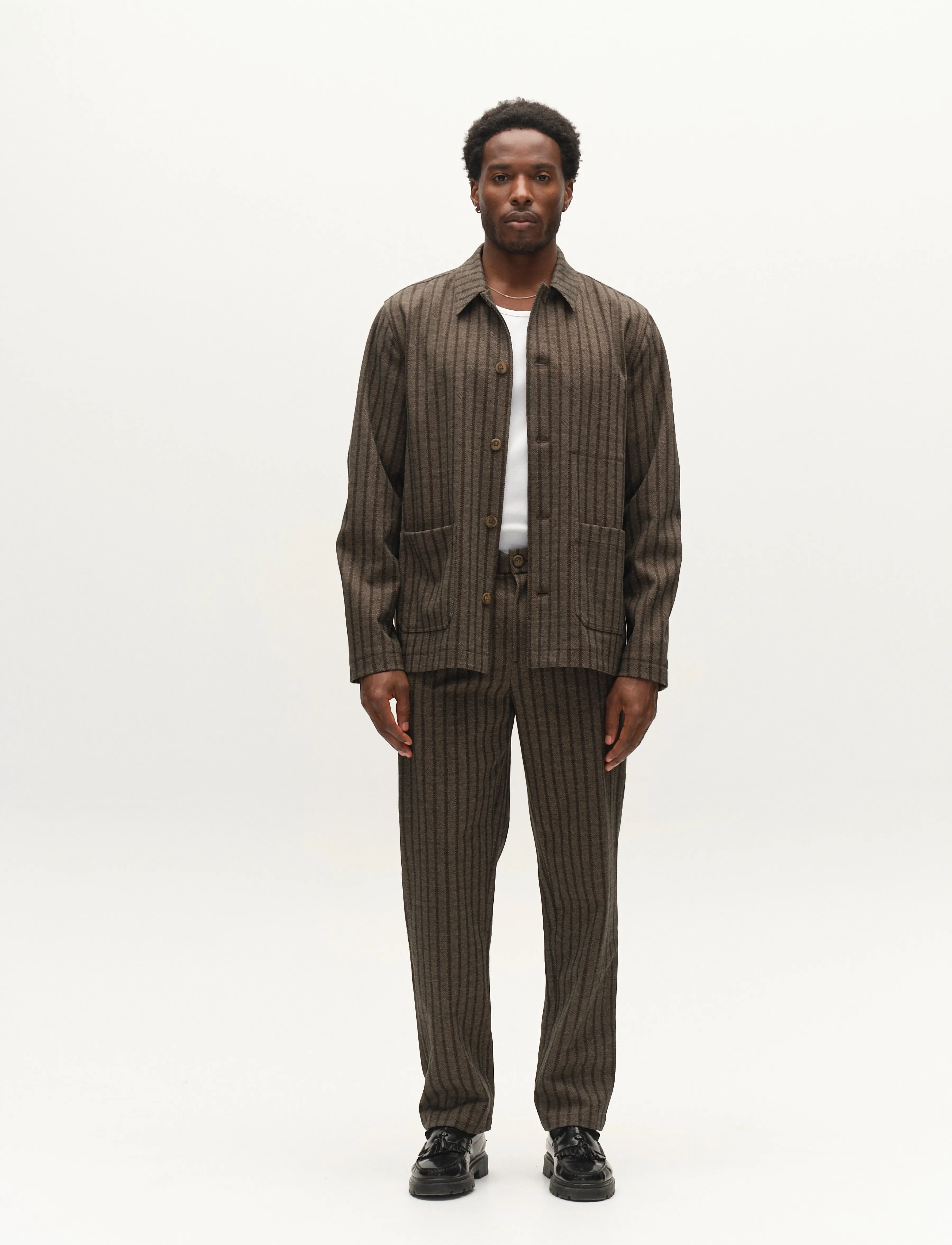 Gabba GABnapoli 19 Zapies Pant - Kläder - BROWN SLATE / brown