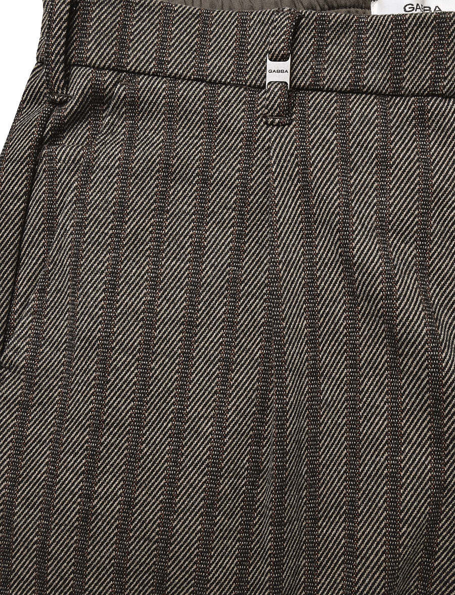 Gabba - GABnapoli 19 Zapies Pant - casual byxor - brown slate - 2