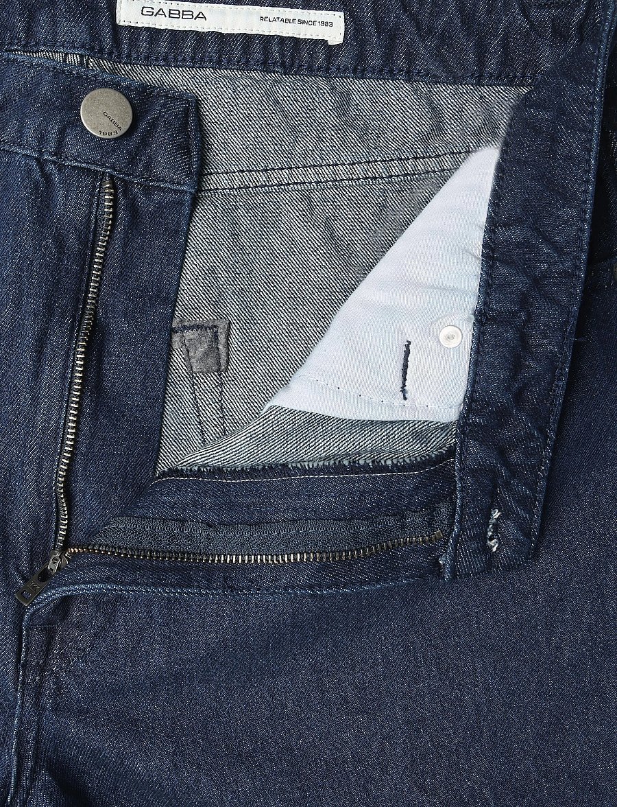 Gabba - GABnoah Tona Rinse Jeans - dark blue denim - 3