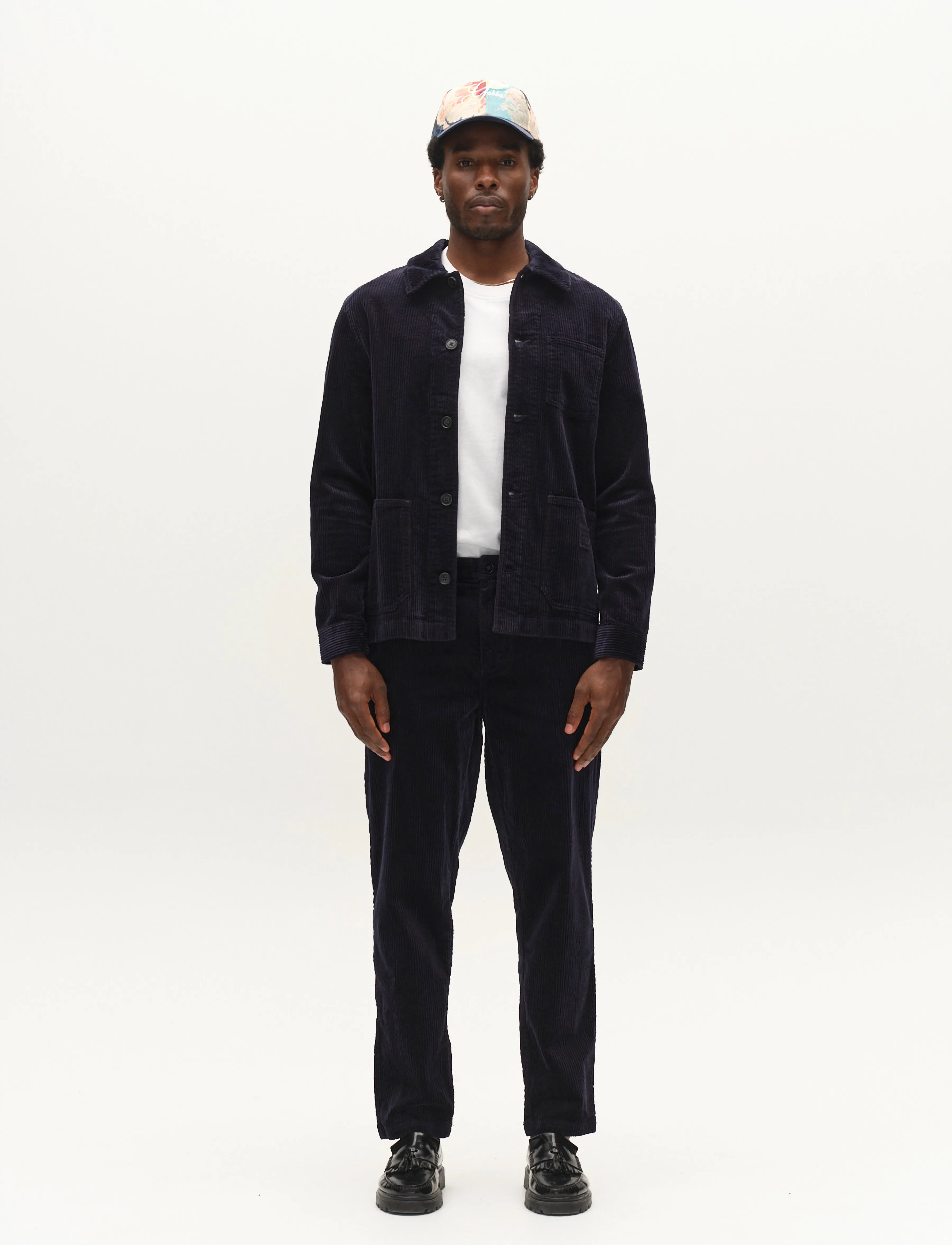 Gabba GABjoe Nopleats Ibre Pant - Kläder - DARK NAVY / navy