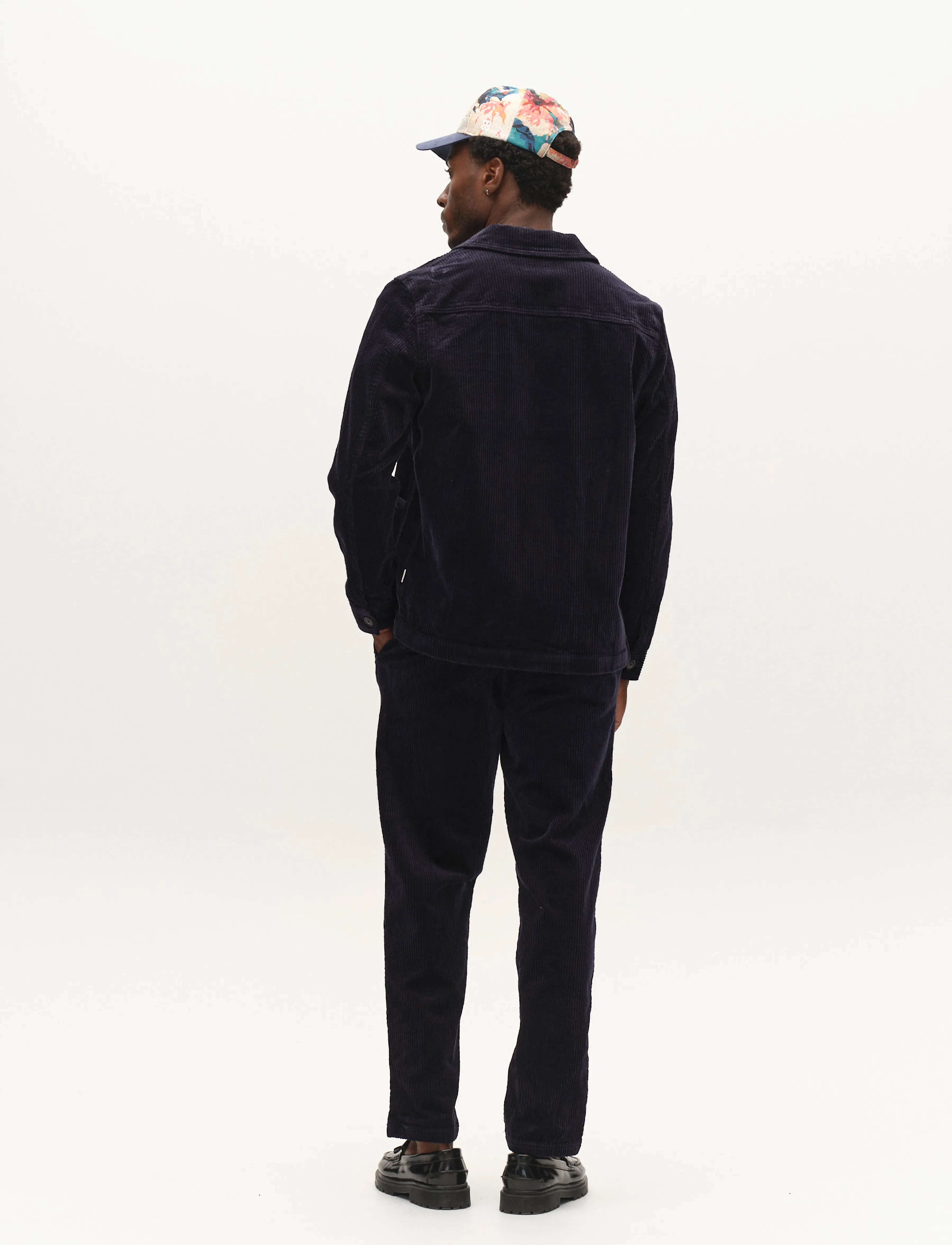 Gabba - GABjoe Nopleats Ibre Pant - trousers & jeans - dark navy - 3