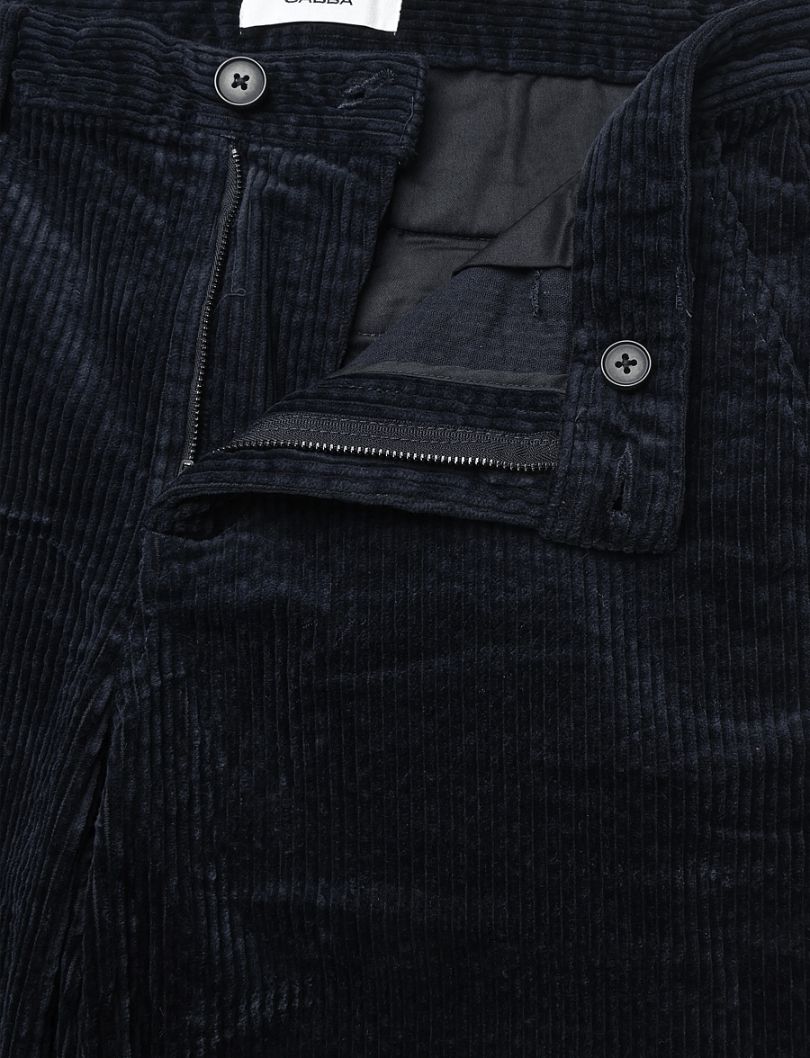 Gabba - GABjoe Nopleats Ibre Pant - casual bukser - dark navy - 3