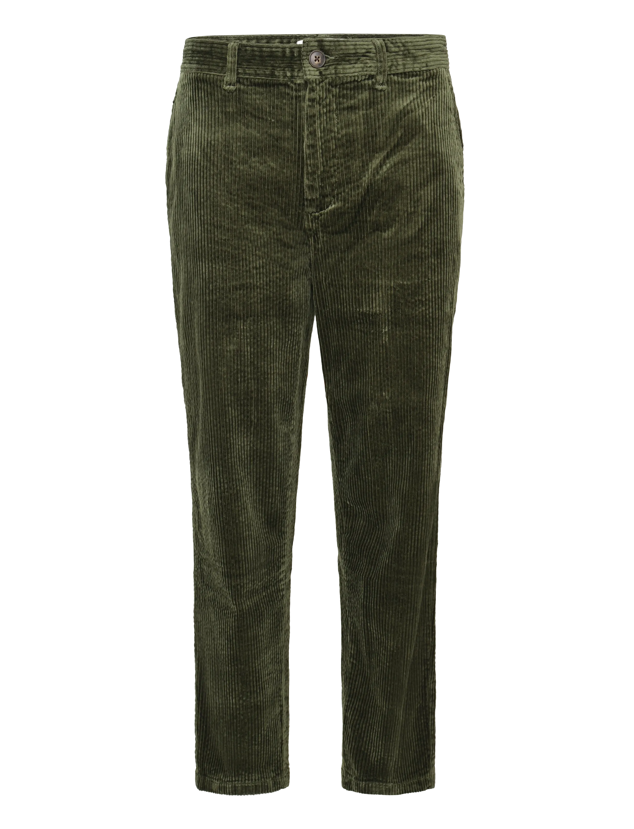 Gabba GABjoe Nopleats Ibre Pant - Freizeithosen - FOREST NIGHT / khaki/green