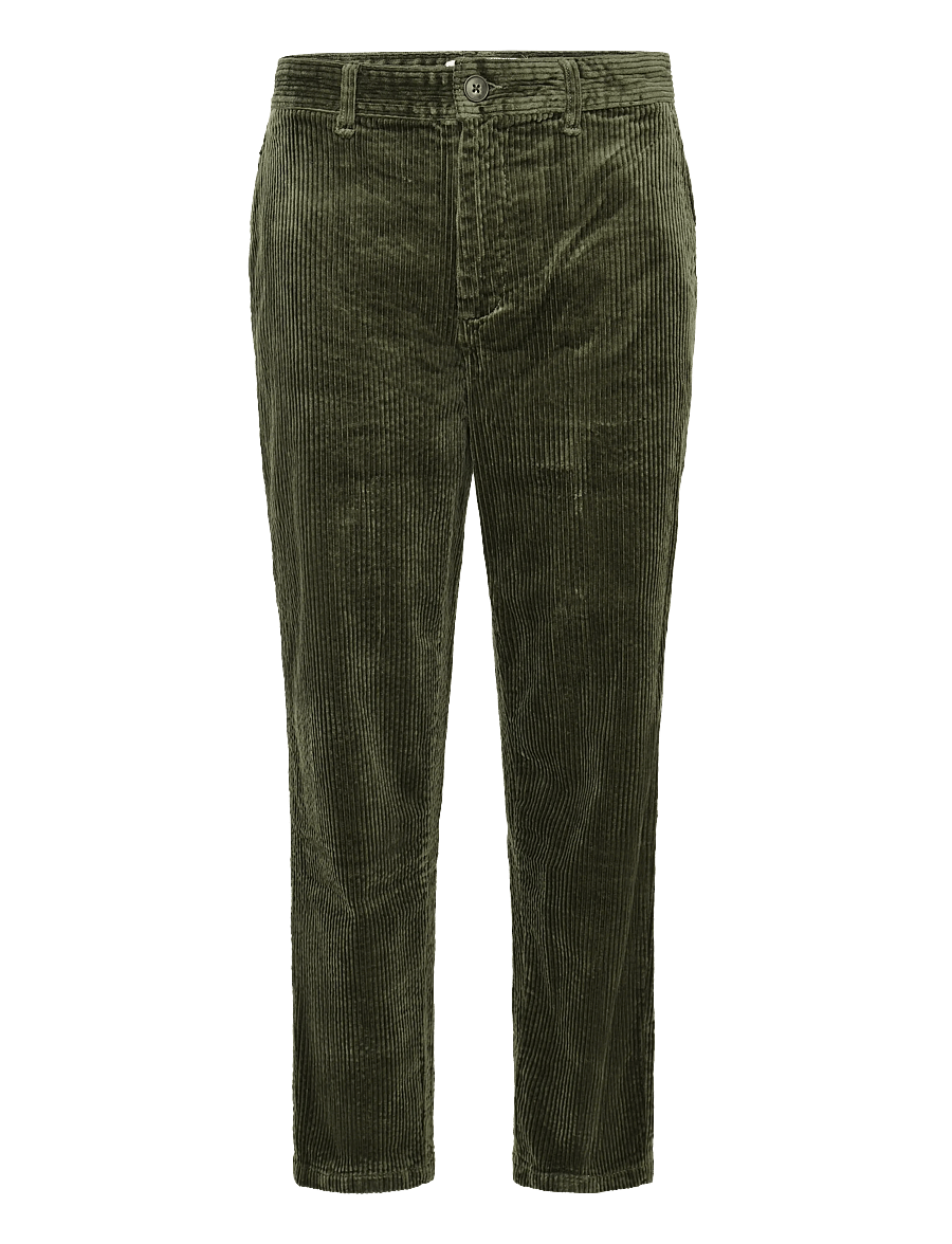Gabba - GABjoe Nopleats Ibre Pant - casual byxor - forest night - 0